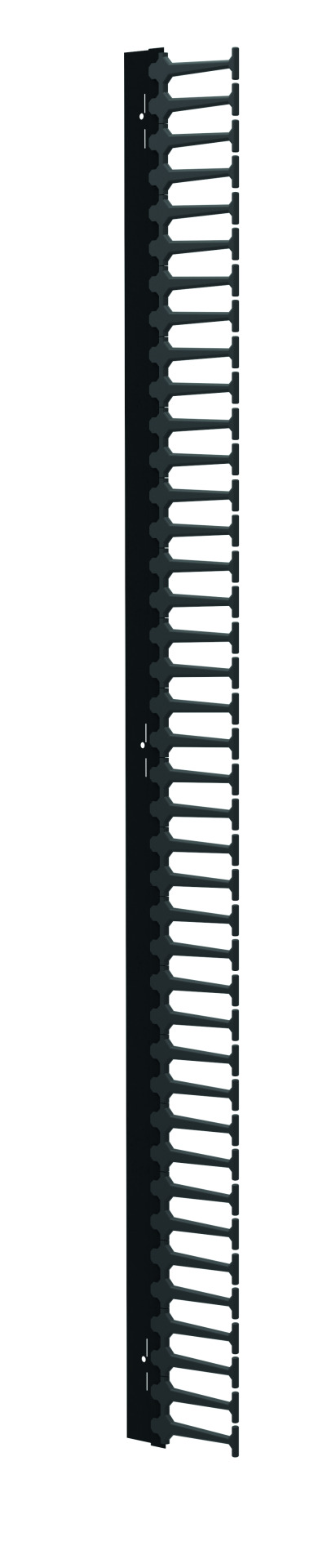 Vertical Cable Comb for ESV 42U, 1 Piece, RAL7035