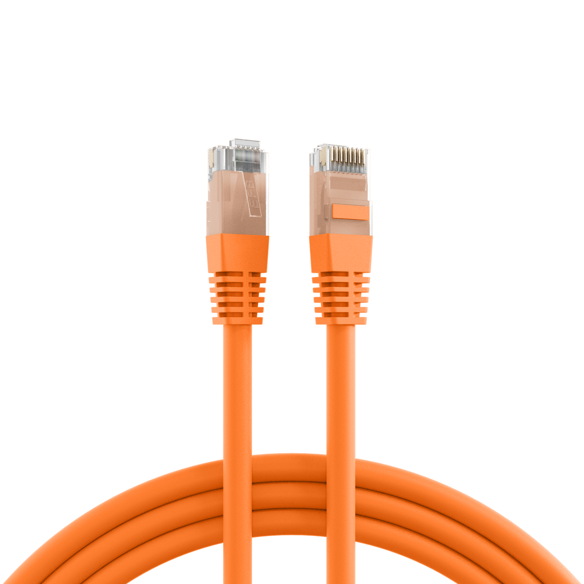 RJ45 Patchkabel Cat.6 U/UTP PVC CCA orange
