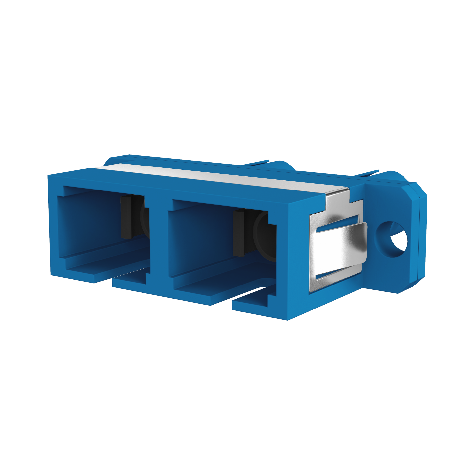 Adapter  SC-ST Duplex OS2 blue