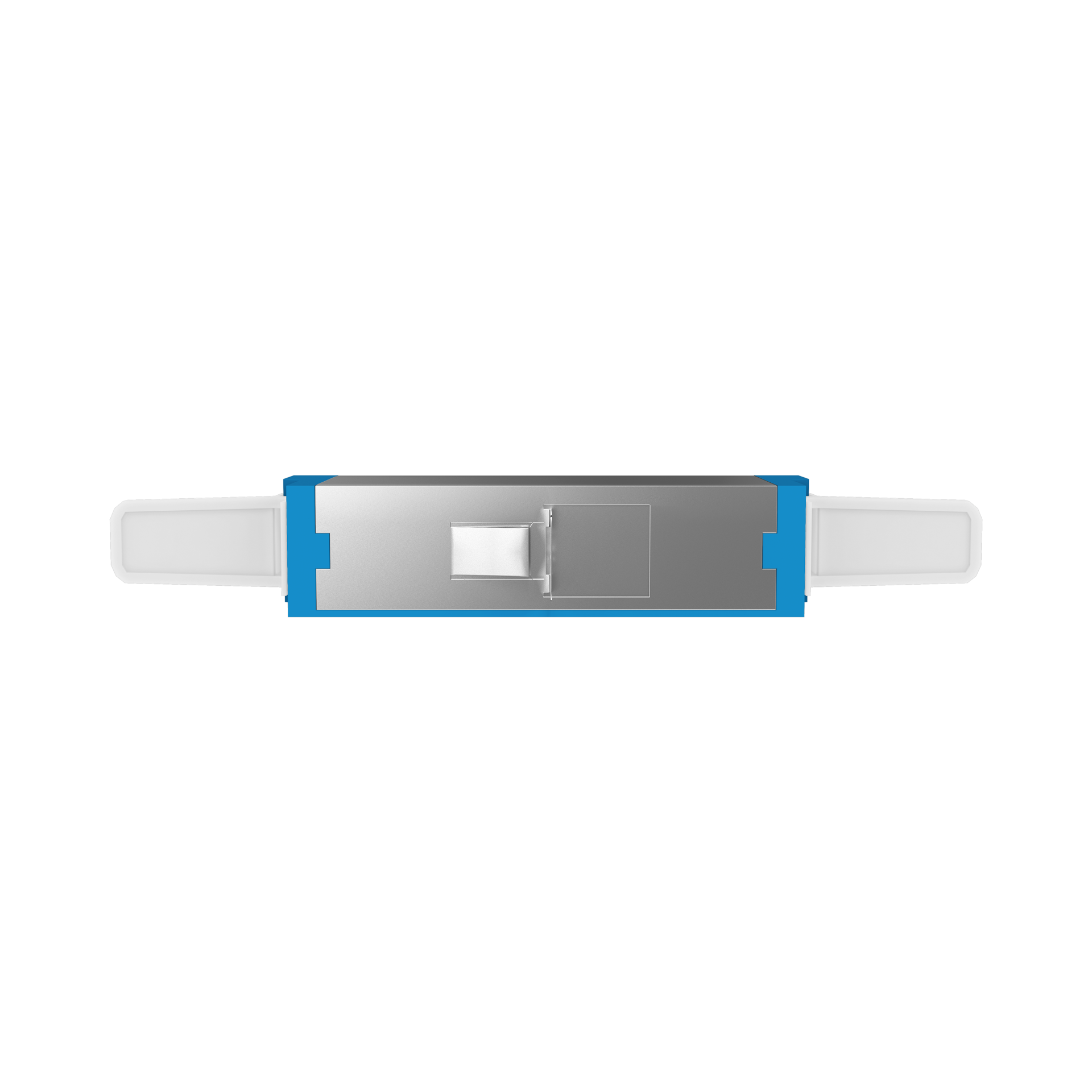 R&M adapter E2000® Simplex OS2 blue grade C