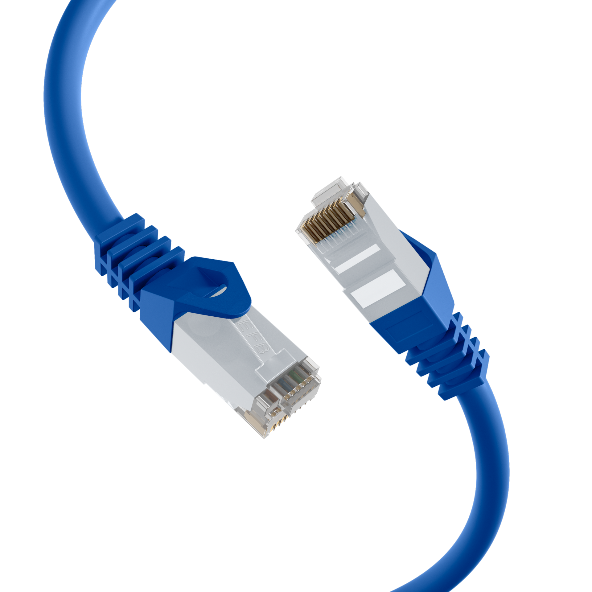 RJ45 Patch Cord Cat.6 U/UTP LSZH CCA blue 10m