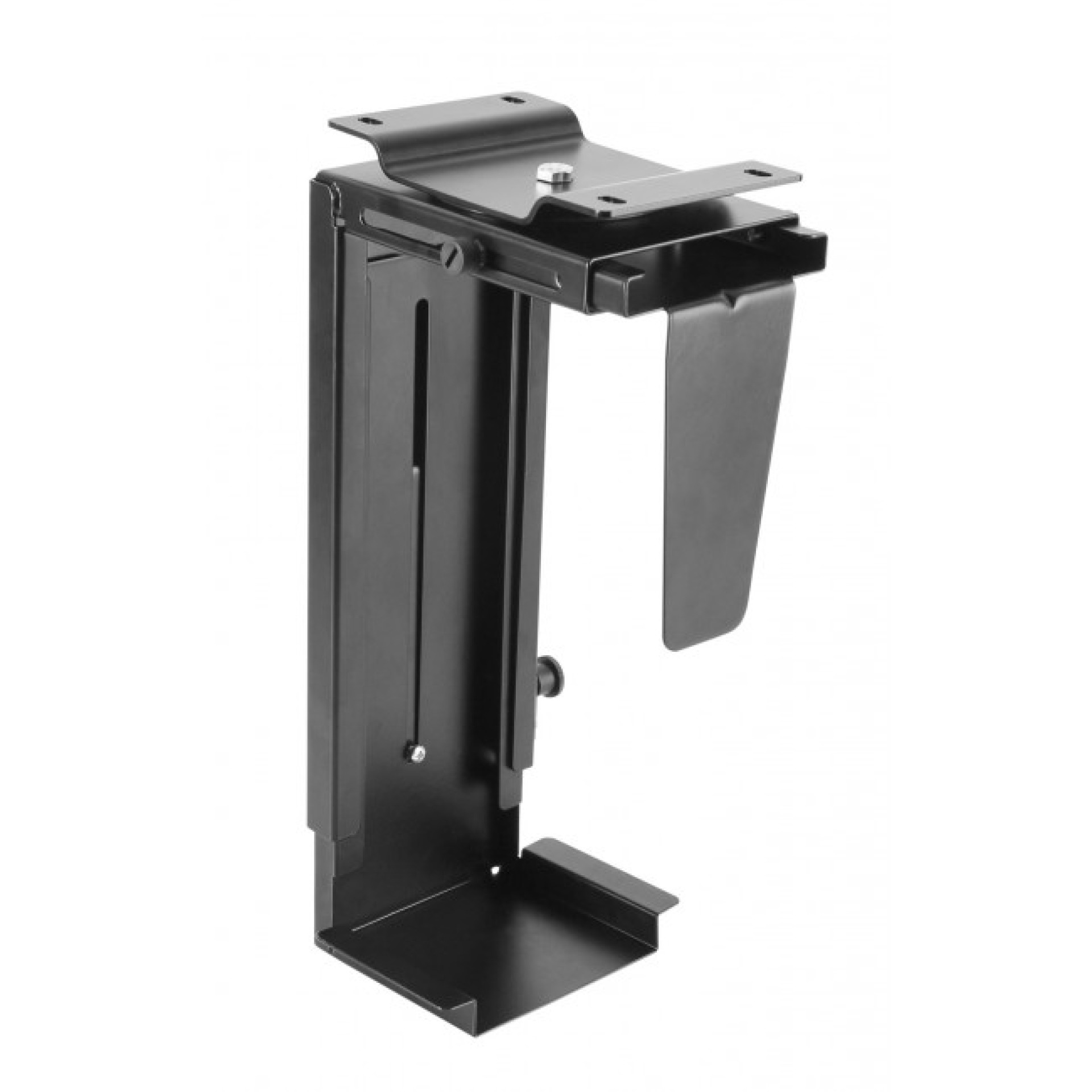 Adjustable Under-Desk /Wall PC/CPU Mount