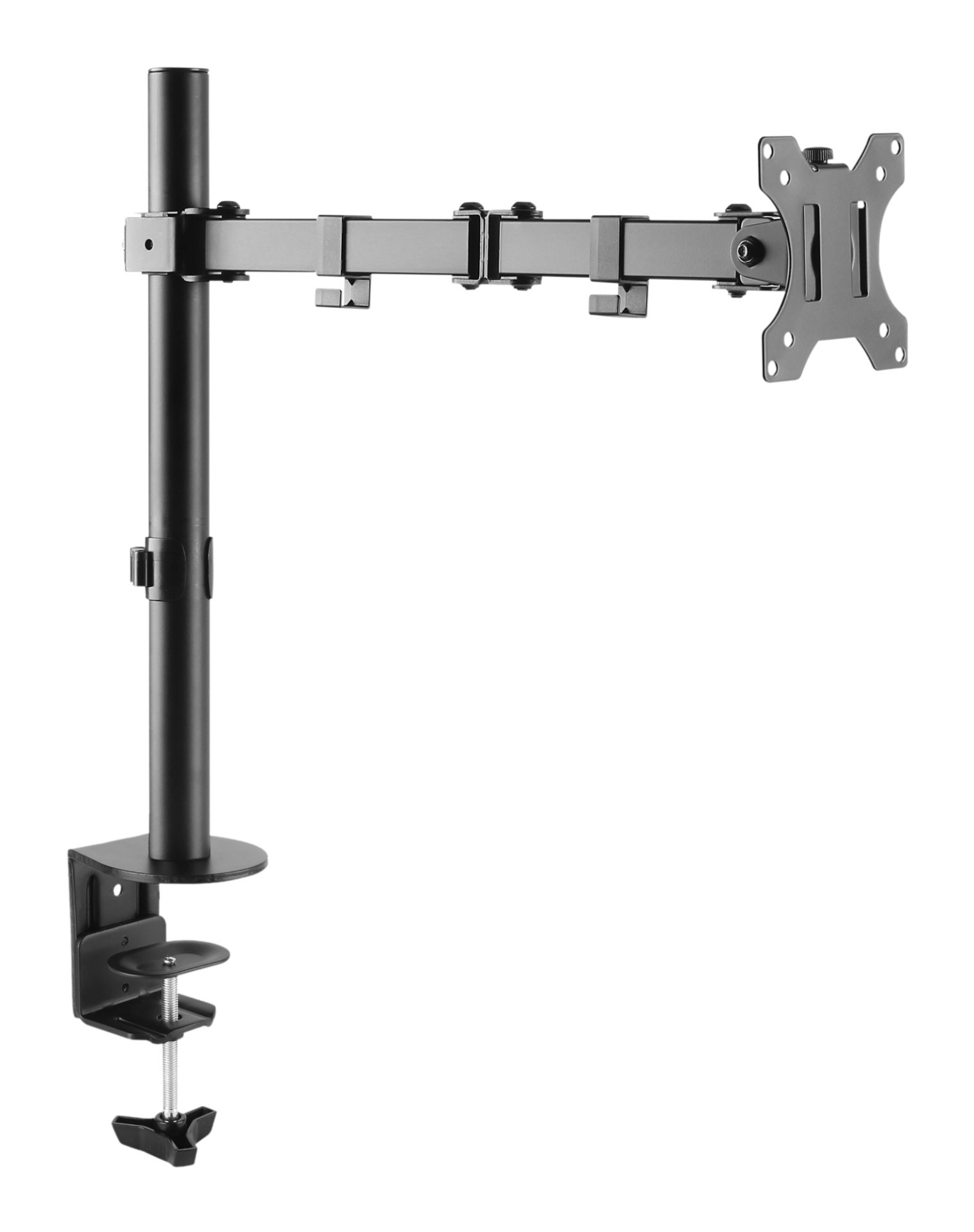 Desk stand for 1 LCD 13"-32", with clamp
