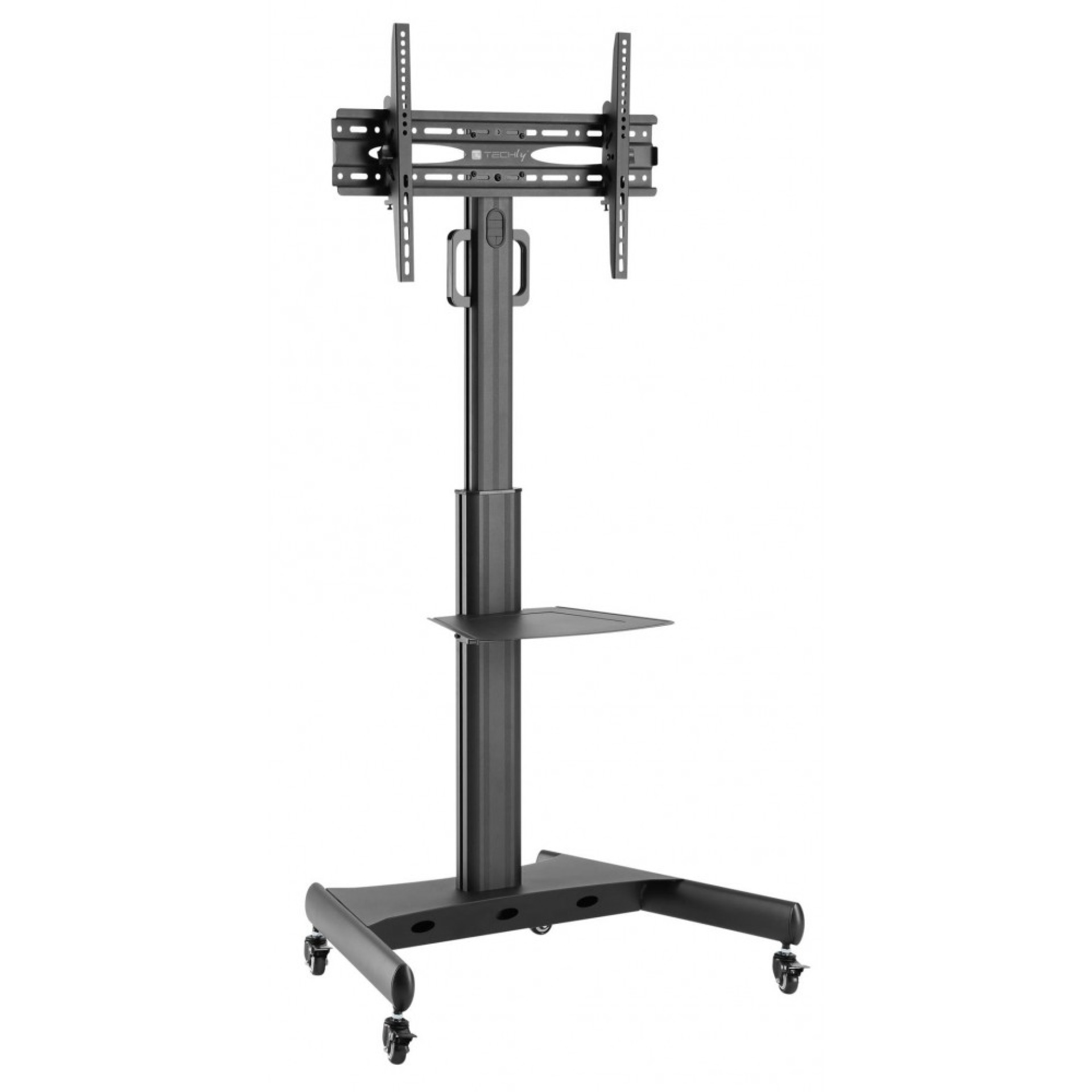 TV Trolley for 32"-65" LED/LCD TVs, with shelf, black