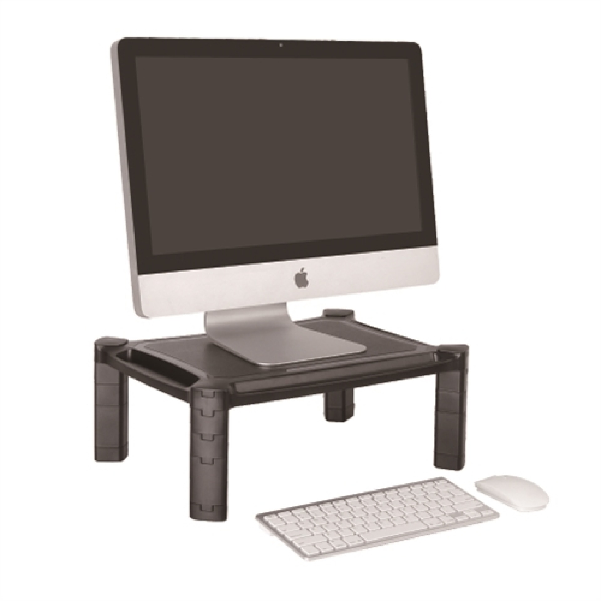Height adjustable stand for devices or LCDs 13’’-32’’