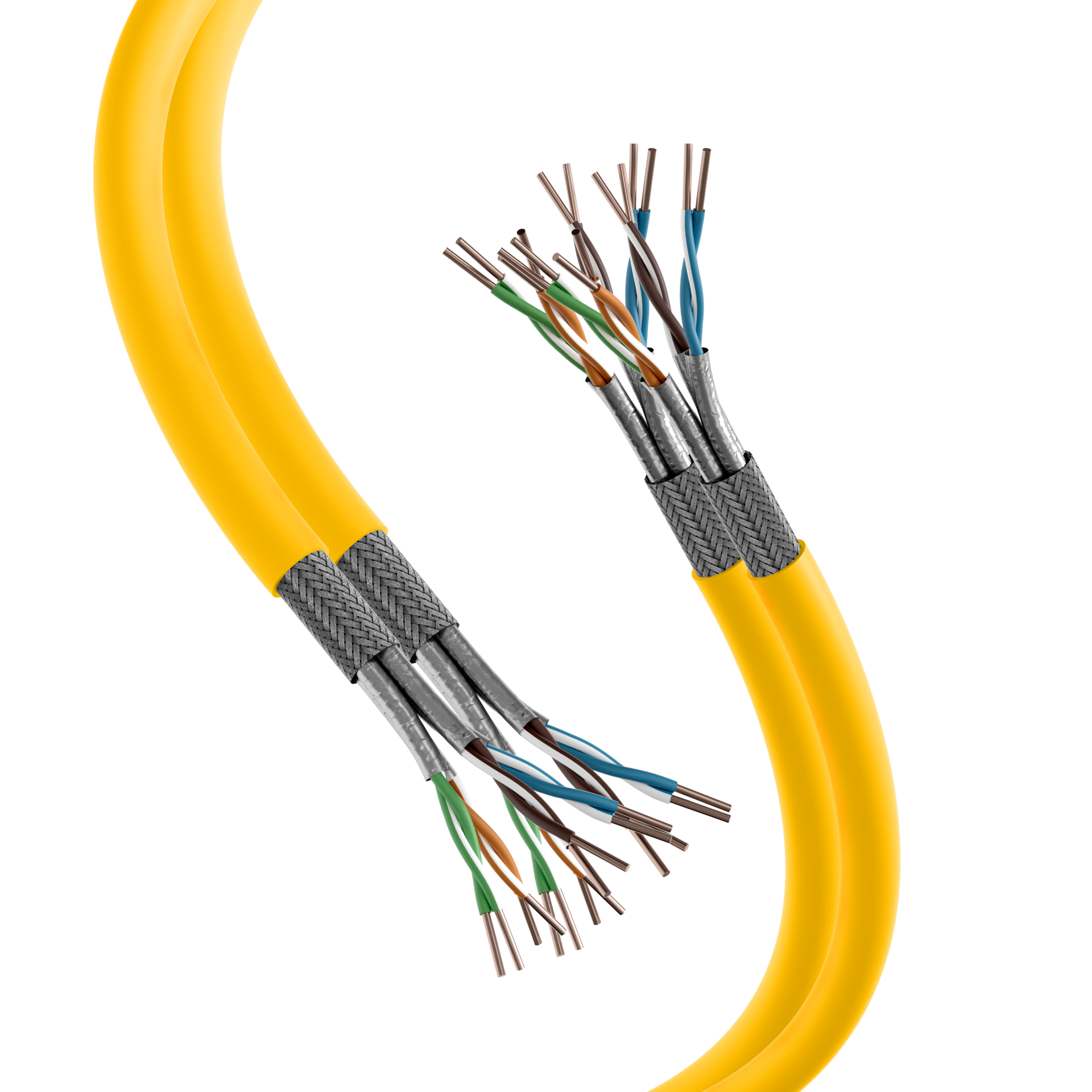 INFRALAN® Cat.7A Installation Cable S/FTP 1250 MHz, CPR Cca