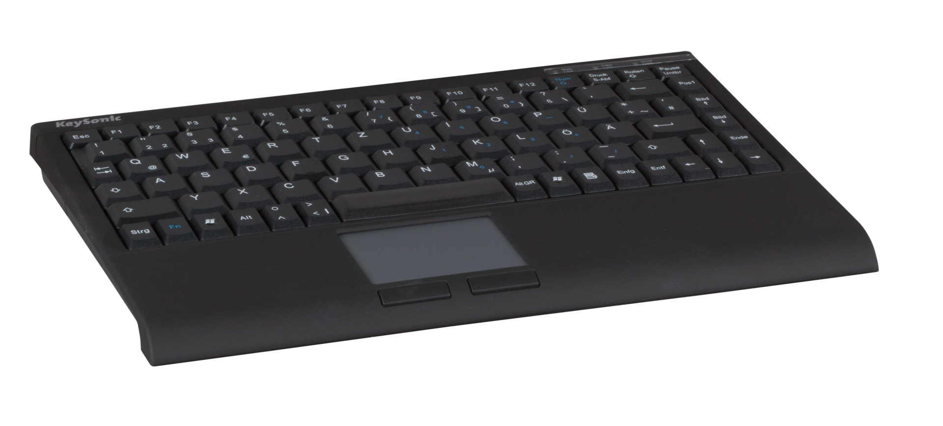 Mini Keyboard with Integrated Touchpad