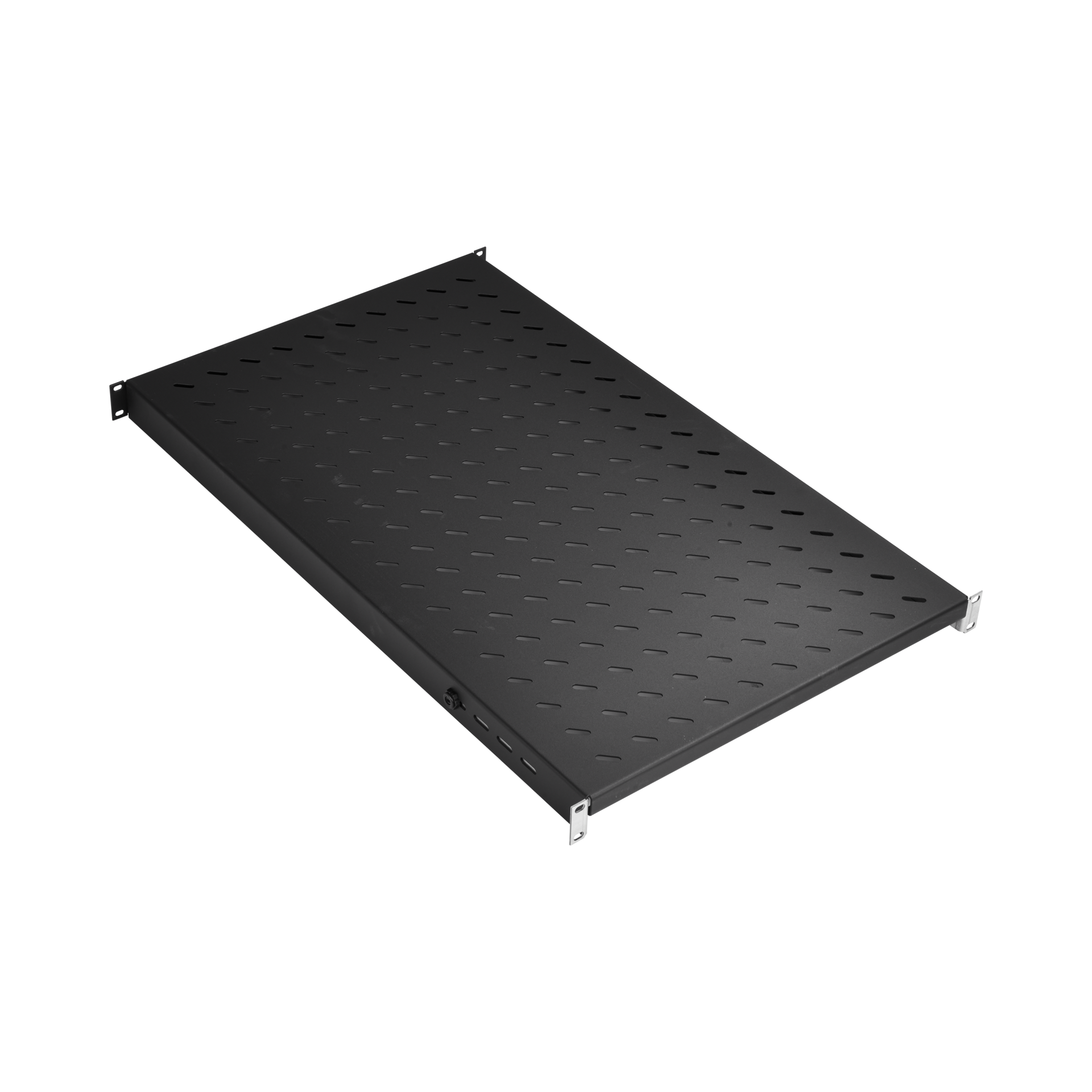 19" 1U Shelf, Fixed, MD 750..850 mm, Max. Load 120 kg, CD 1000, RAL9005