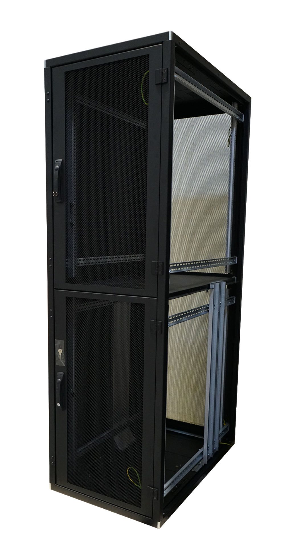 19'' Co-Location Racks PRO 800 x 1000 mm, F+R 1-Part 