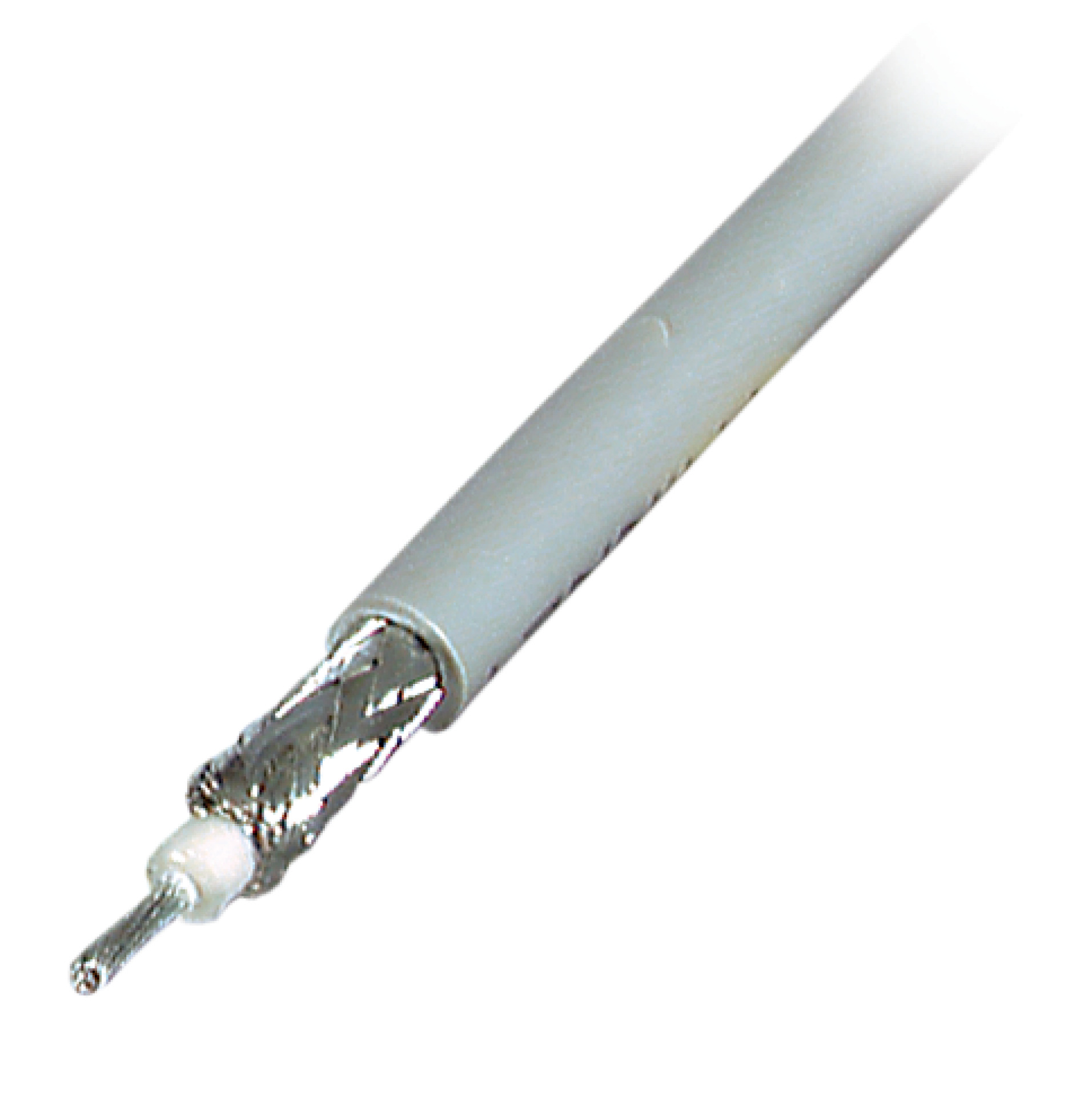 Coax Cable RG58 C/U 50Ohm thin wire, double shielded, 1000m