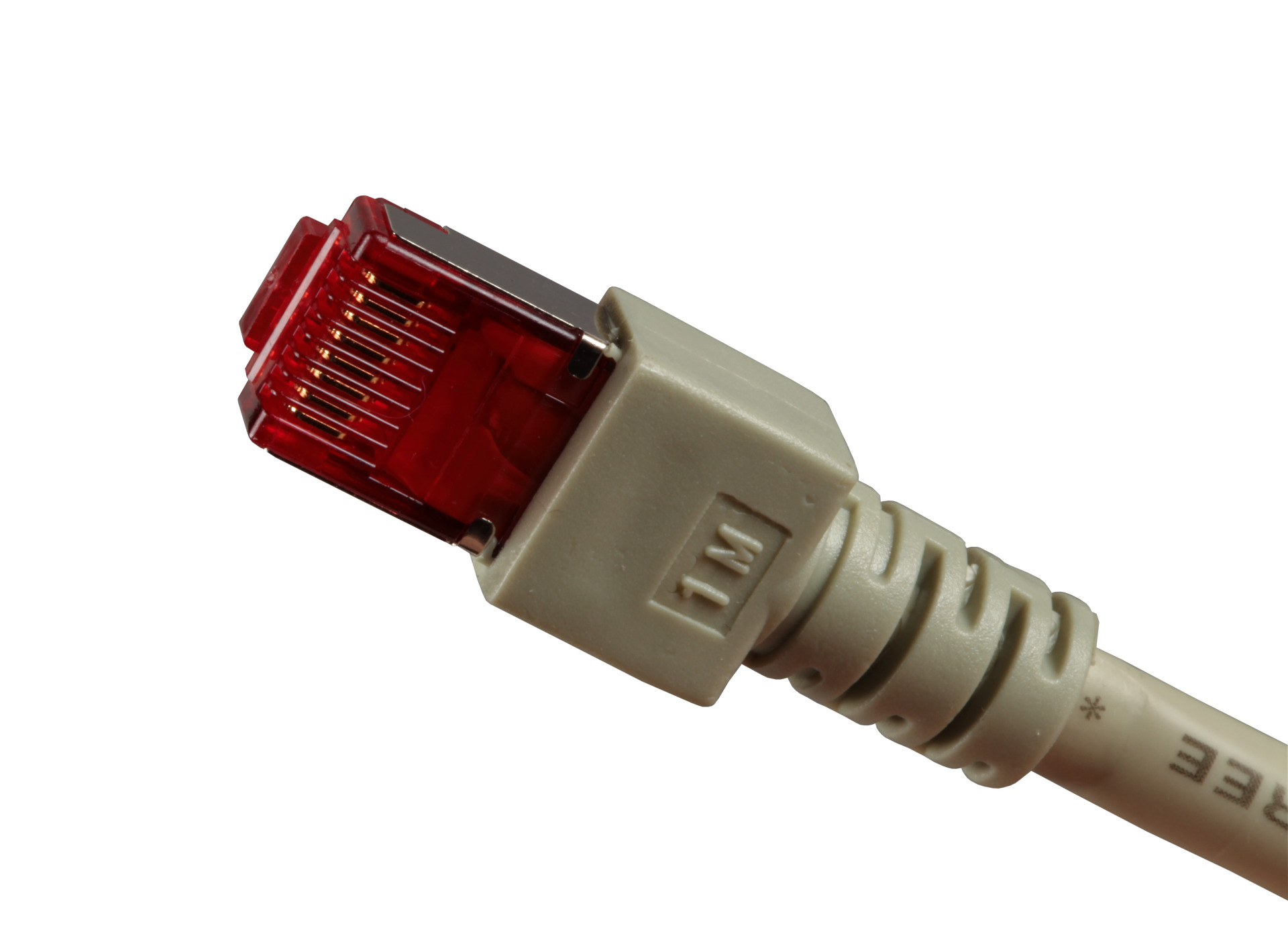 RJ45 Patch cable S/FTP, Cat.6, LSZH, 0.15m, grey