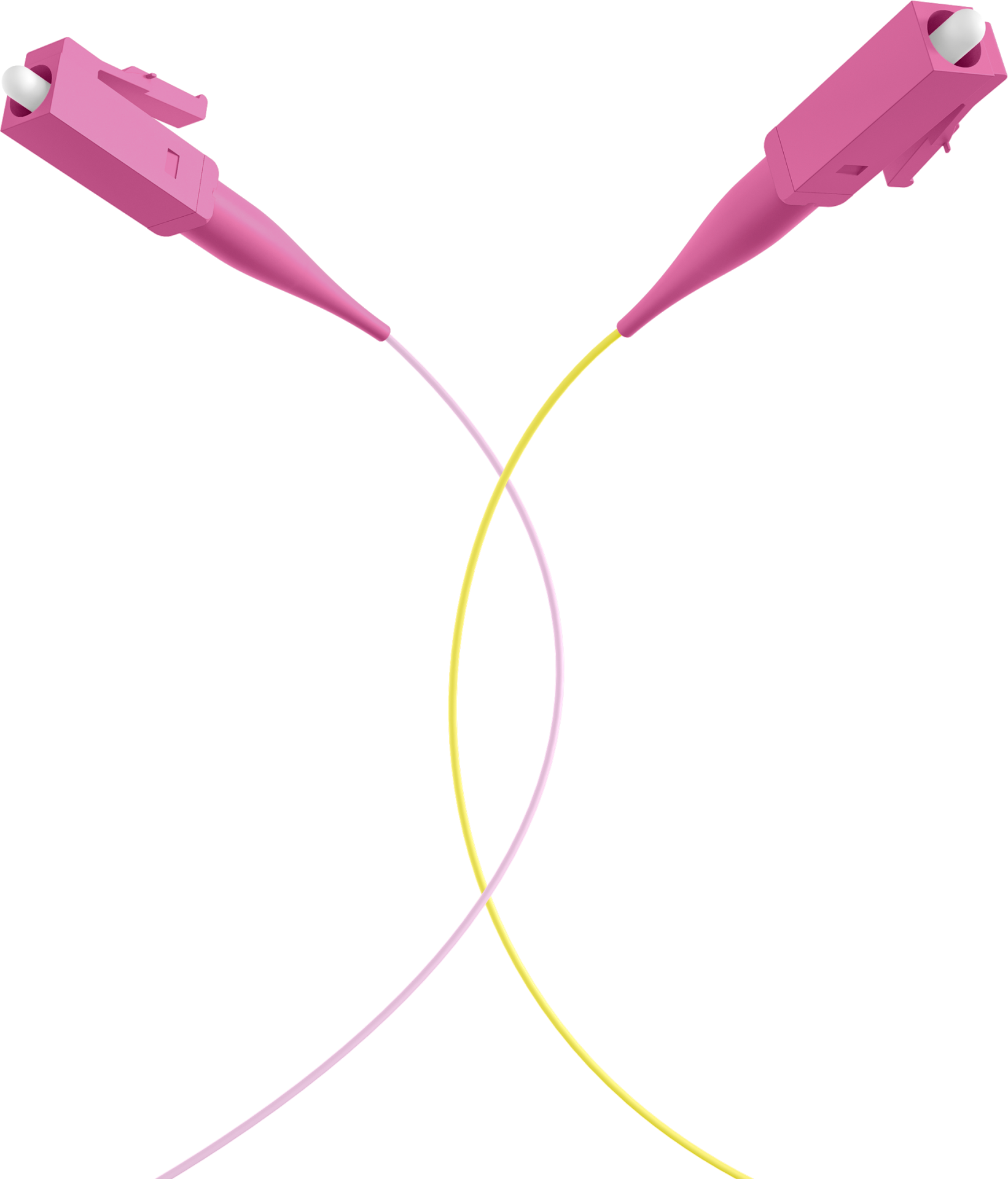 Fiber Pigtail LC OM4 -colored set 2m - 12 pieces