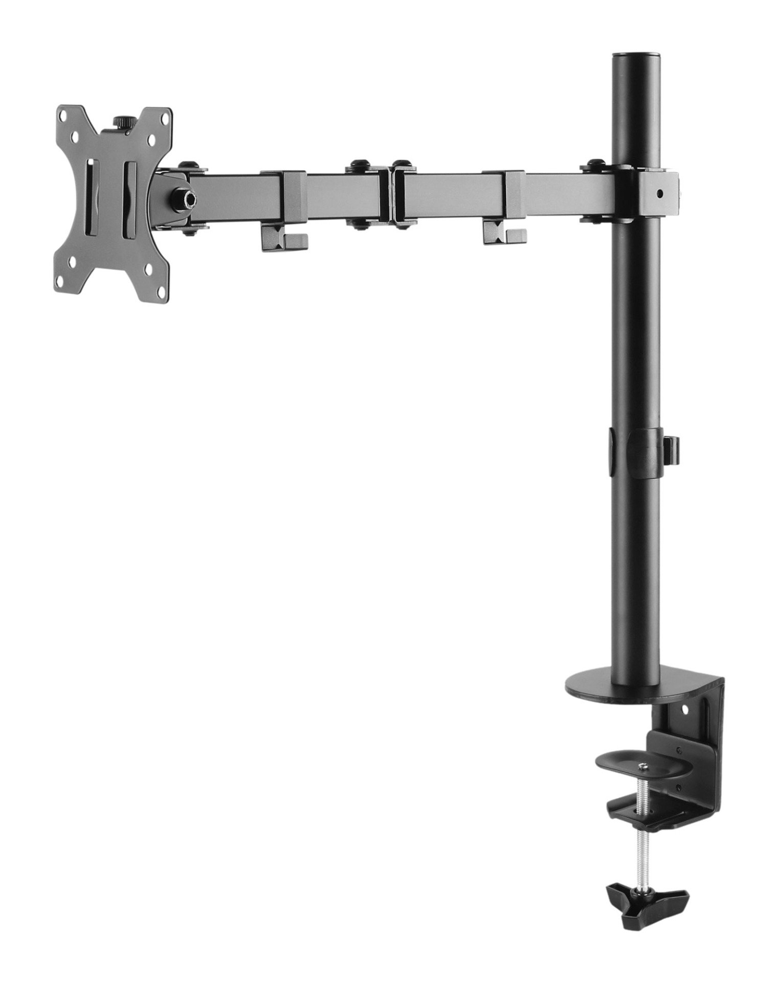 Desk stand for 1 LCD 13"-32", with clamp