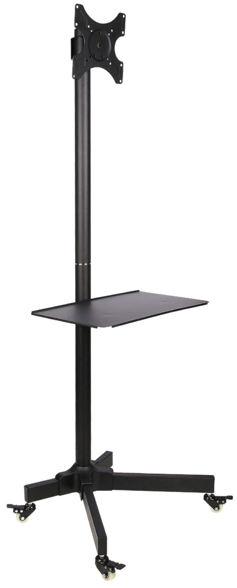 Trolley floor support for LCD LED TV 19-37", with shelf