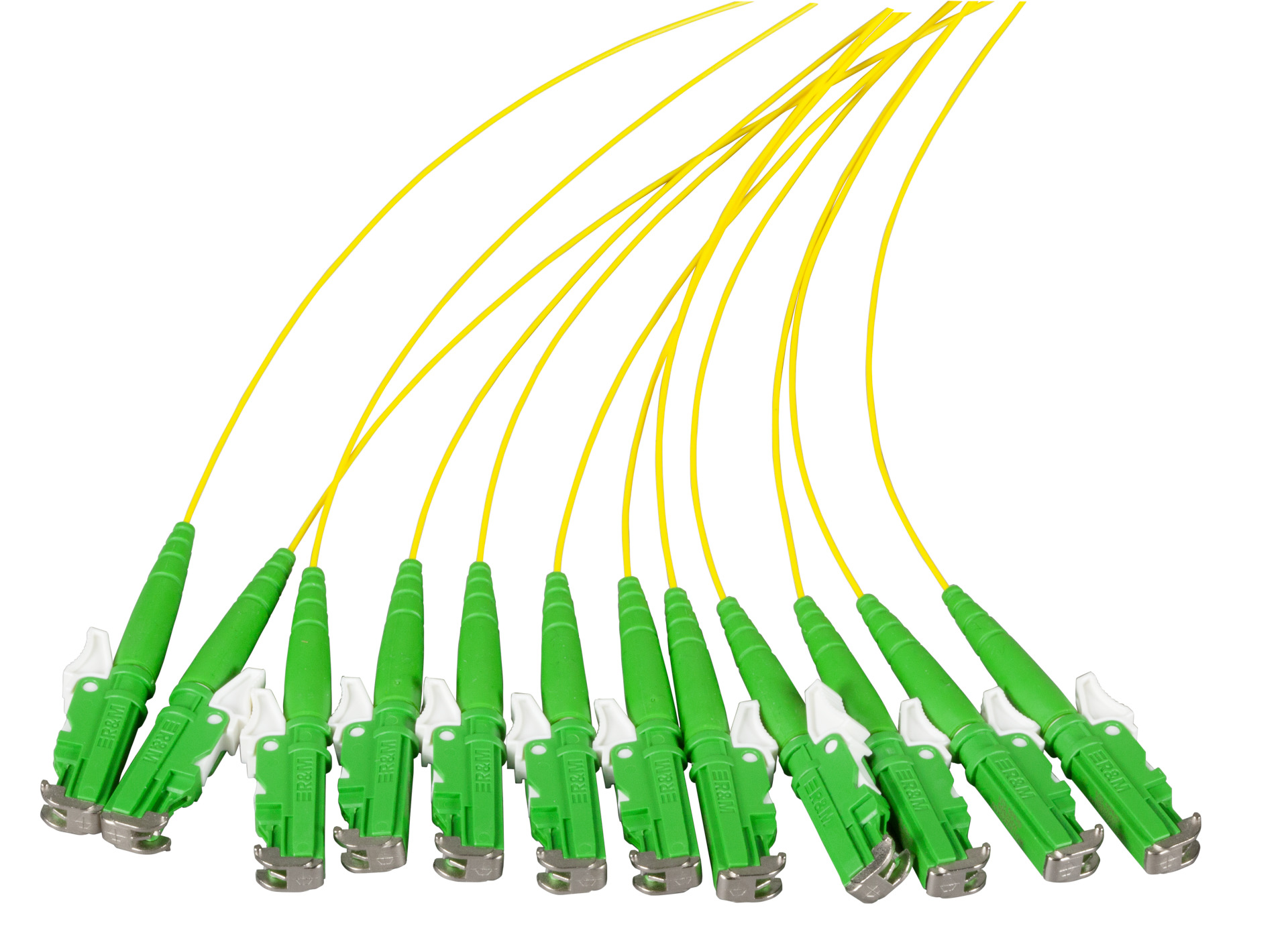 Fiber Pigtail E2000®/APC OS2 G652D-Yellow 2m - 1 piece