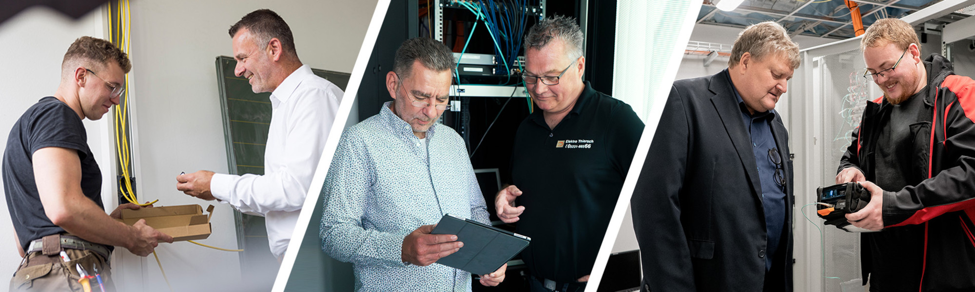Teknikere og kunder til installation, rådgivning og idriftsættelse af netværksprojekter, EFB-Elektronik som partner for IT-infrastruktur.