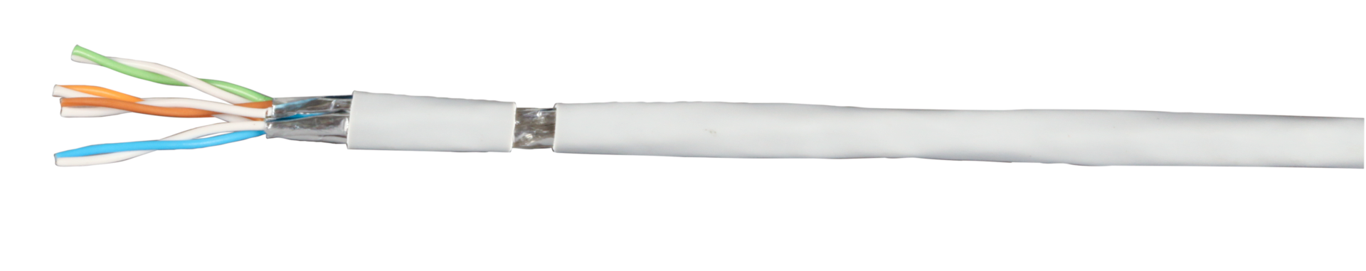 Patch cable Cat.7 PiMF UC900MHz, FLEX, SS26 4P Dca, white