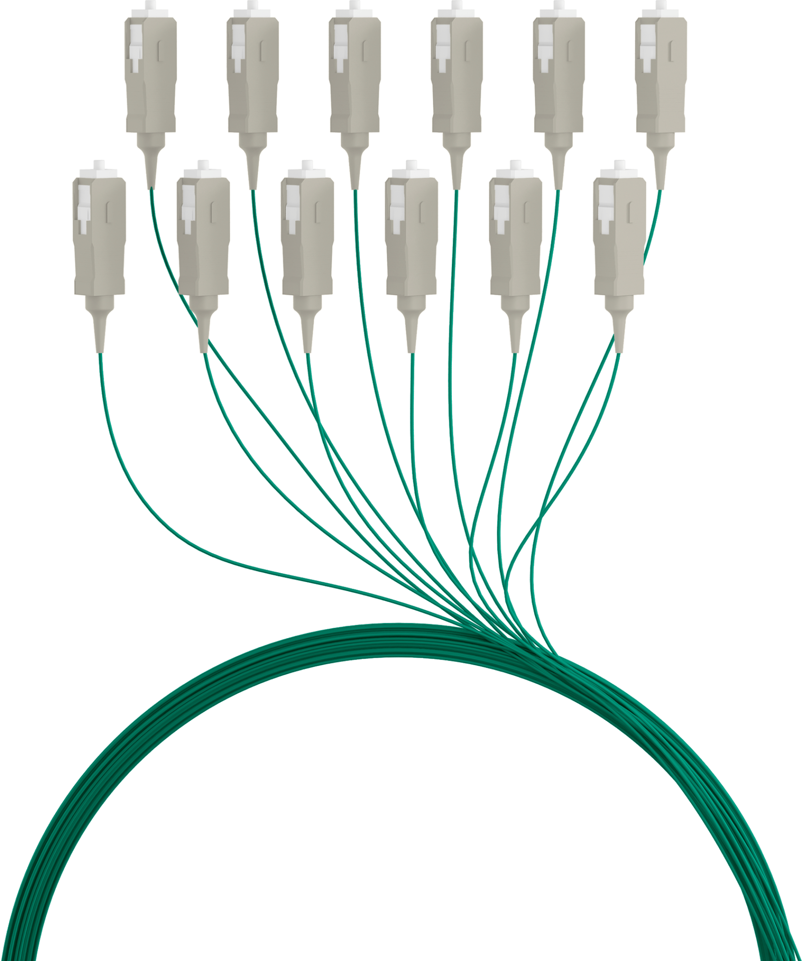 Fiber Pigtail SC OM2 -Green 2m - 1 piece