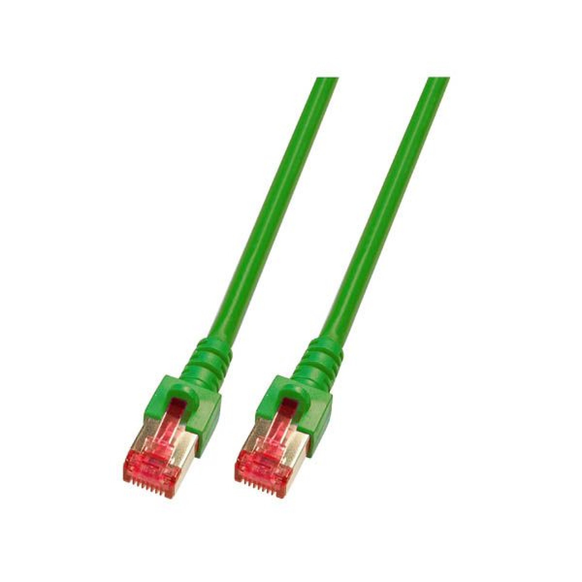 RJ45 Patch cable S/FTP, Cat.6, LSZH, 1m, green