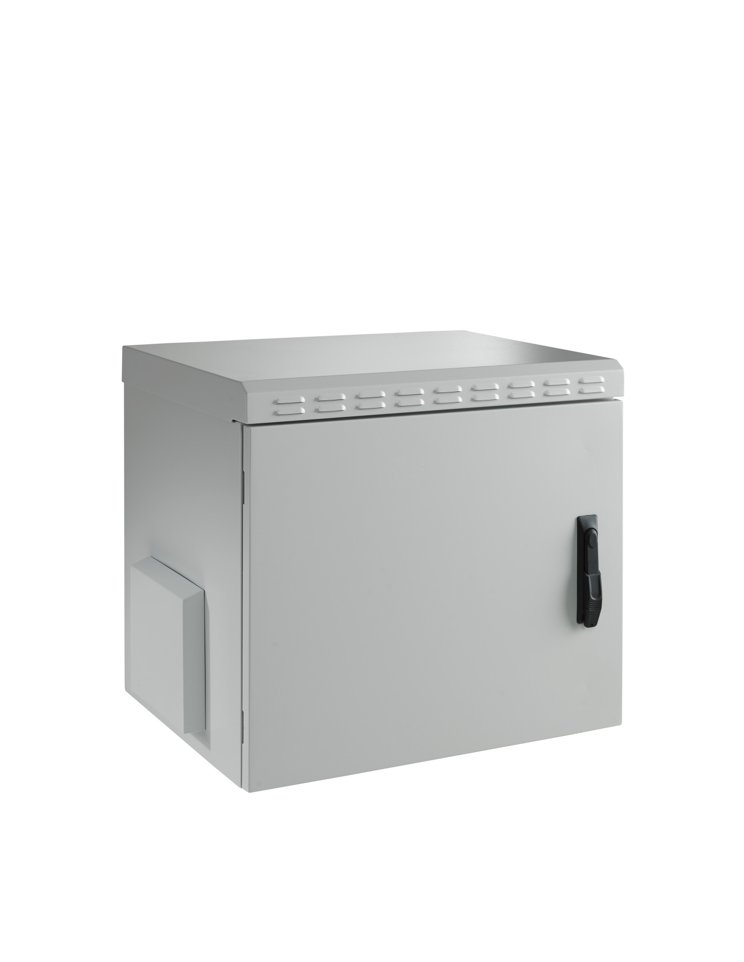 19" Wall Housing IP55, 12U, Steel Door, Depth 450 mm, RAL7035