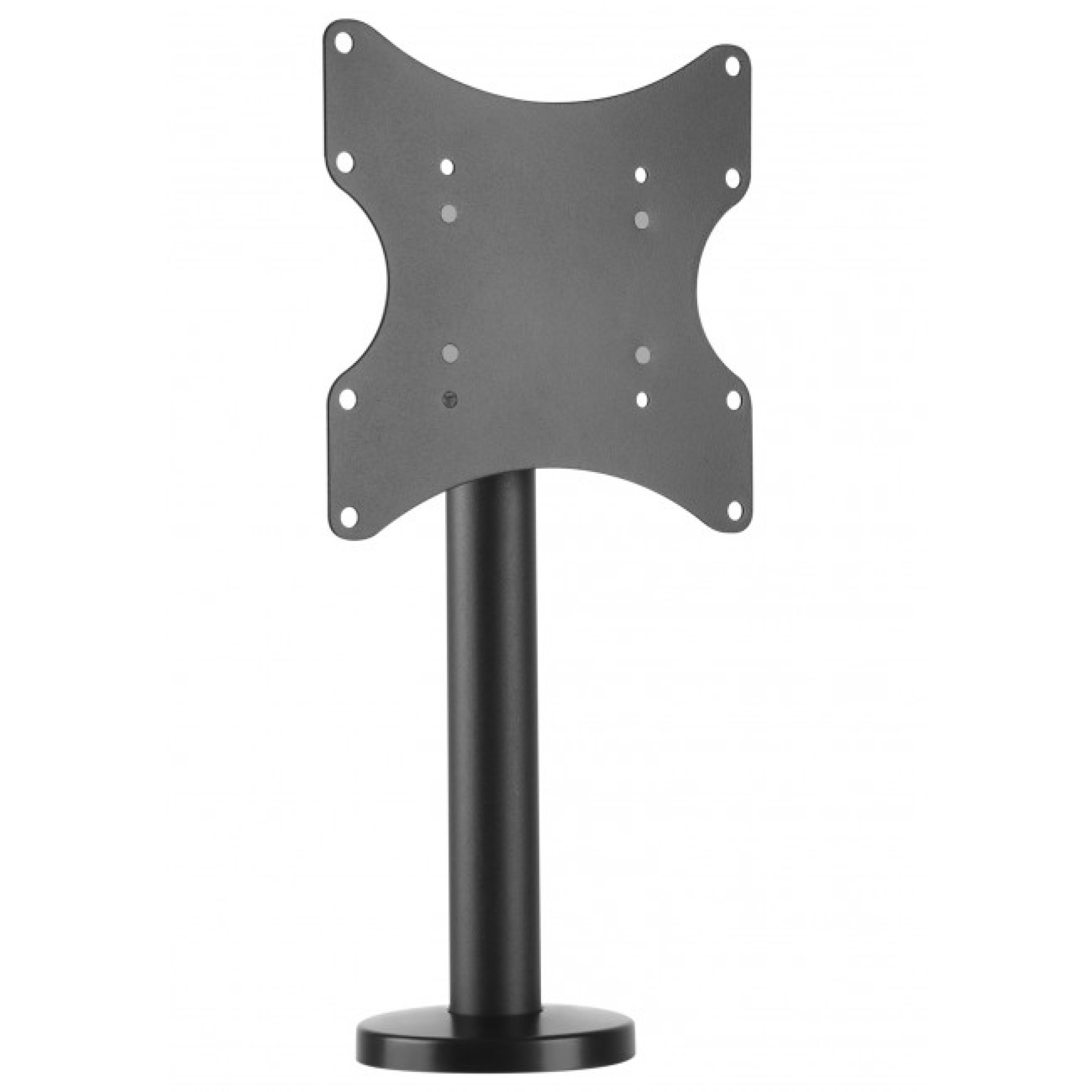 Desk stand for 1 LCD TV LED 23-43", with screw fastening, black