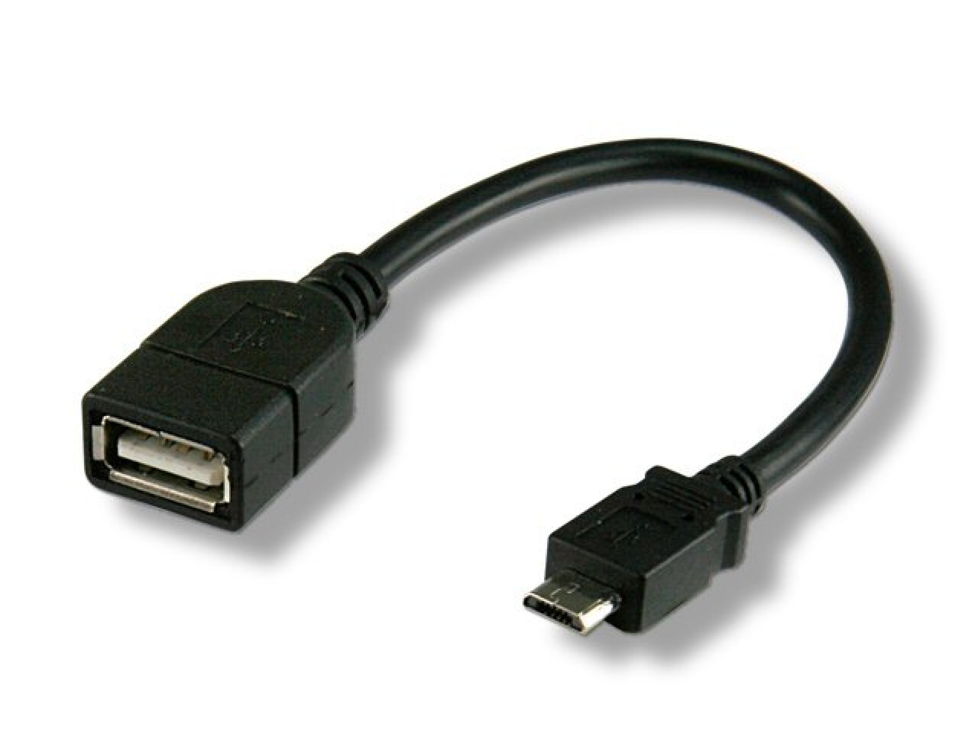 USB2.0 OTG Cable A Female - Micro-B Male 0.2 m