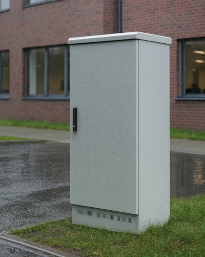 Udendørs netværksskab til vejrbeskyttet IT- og netværksteknik – EFB-Elektronik