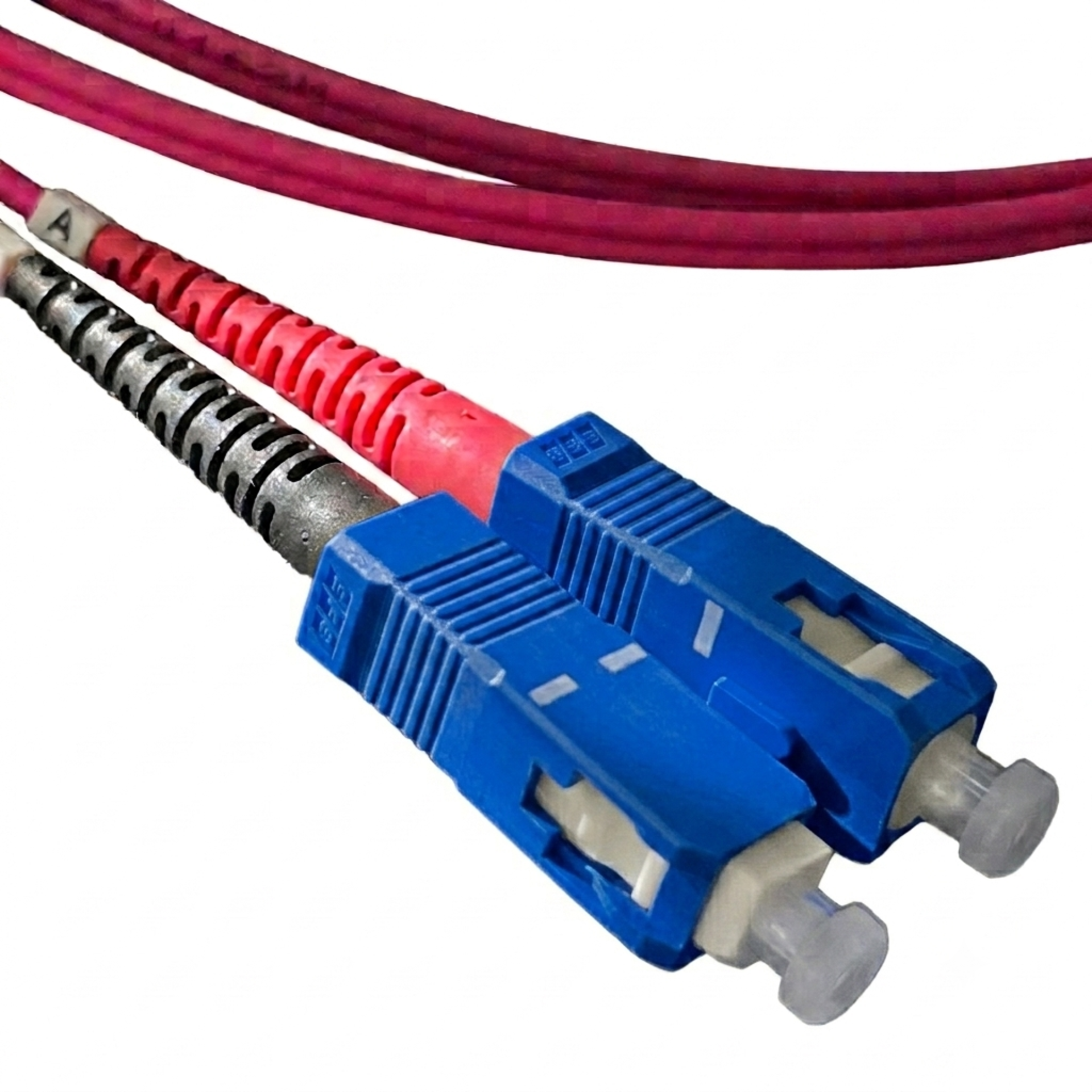Simplex patch cable LC/APC-SC OS2 G657A2 5m LSZH 3mm yellow