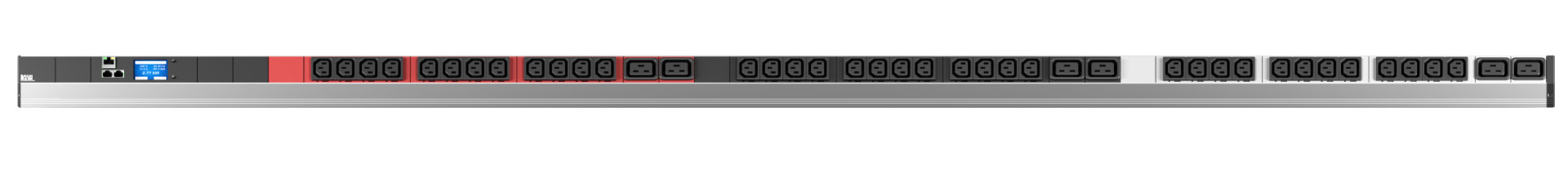 PDU Vertikal BN2000 Monitored 36 x C13 + 6 x C19, 3-Phase