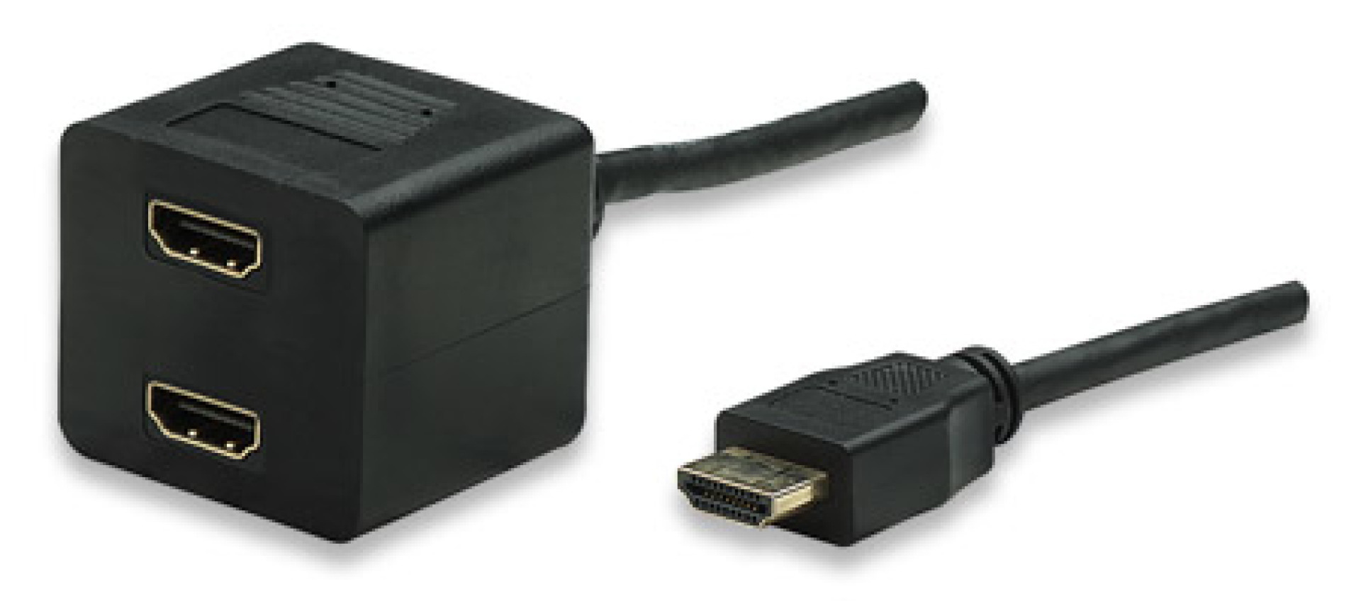 Video Splitter Cable HDMI M to 2x HDMI F