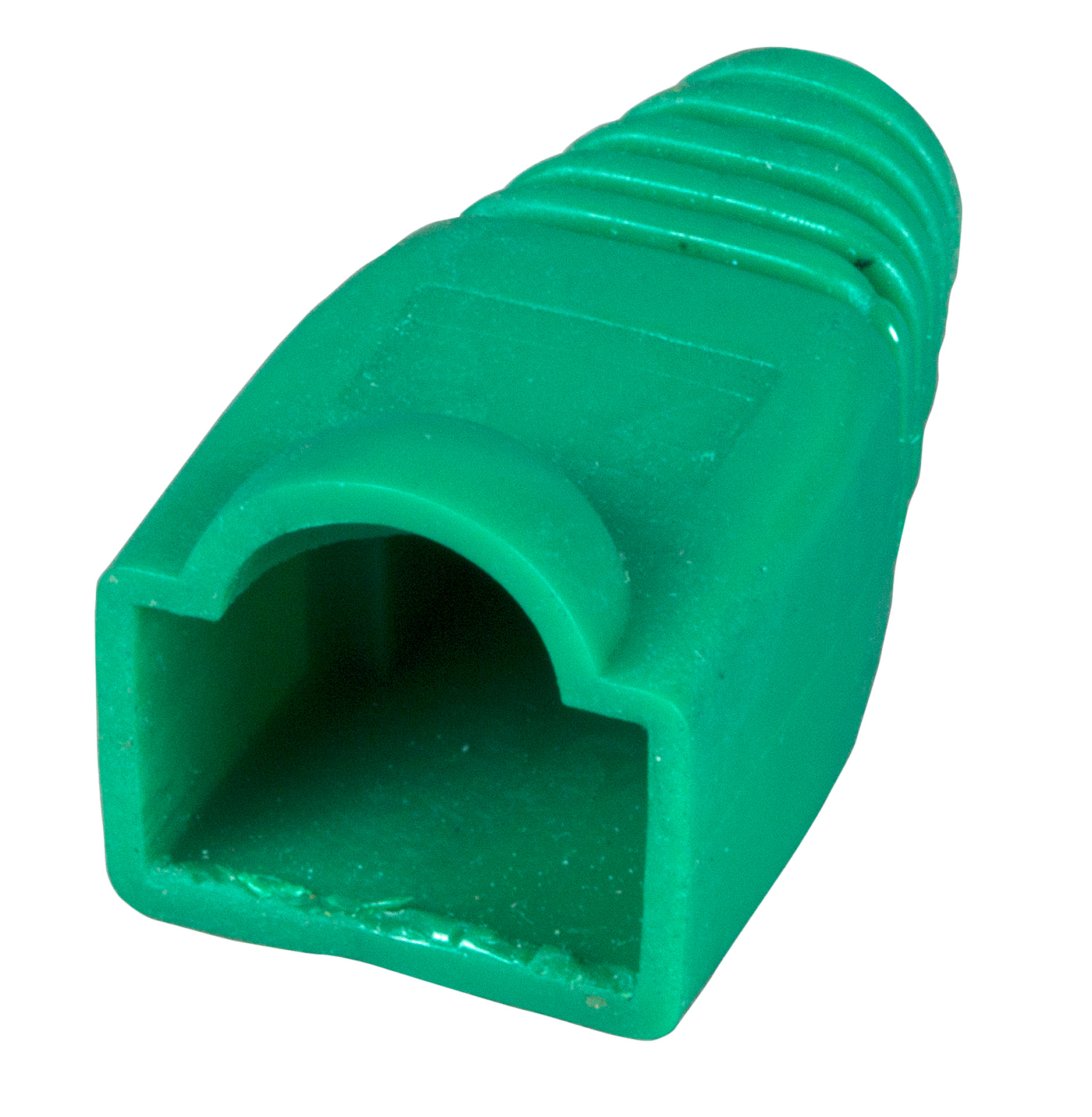 Kink protection sleeve RJ45 beige, with Locking nose protection, PU 100