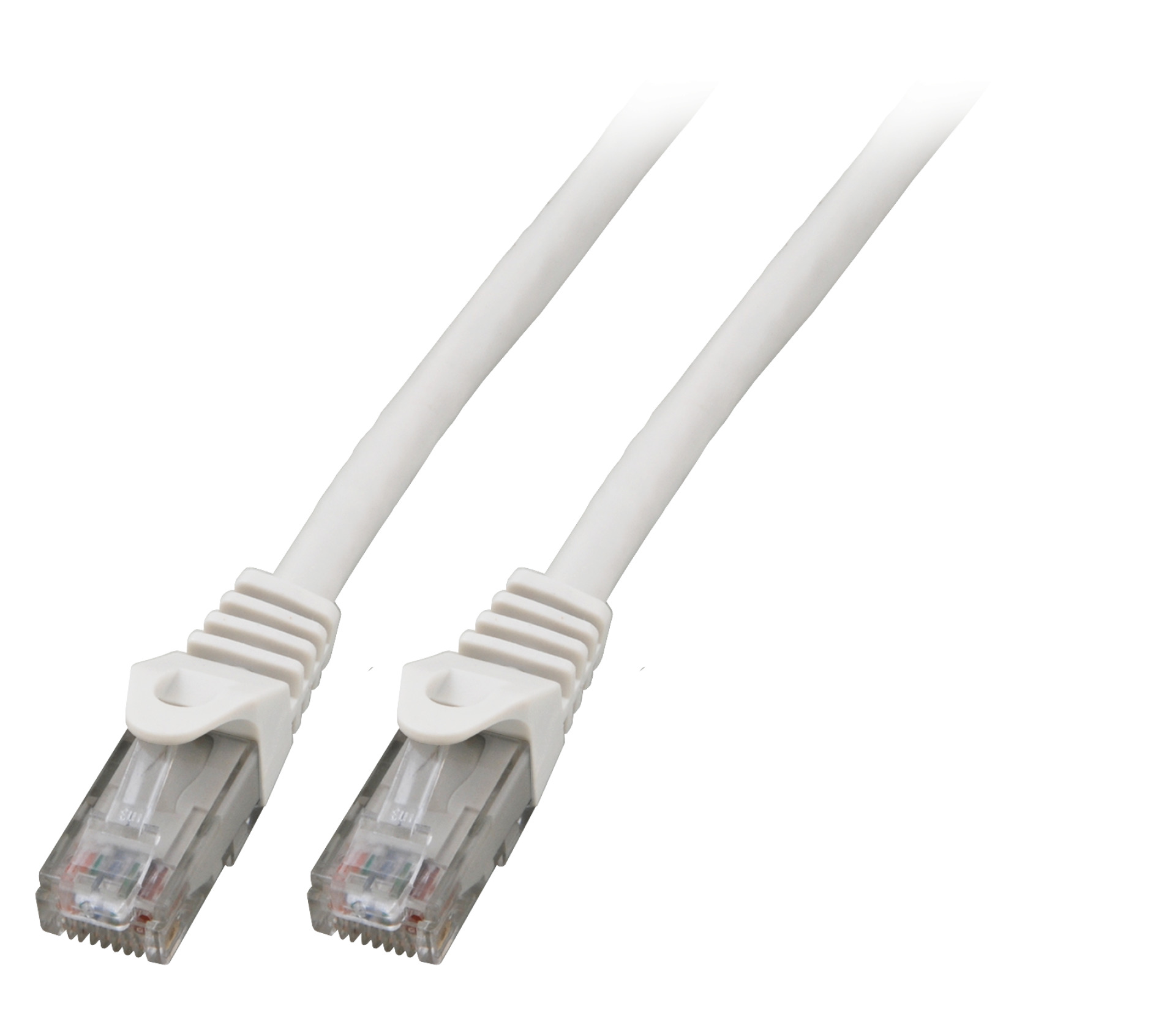 RJ45 Patch Cord Cat.5e U/UTP LSZH CCA AWG24/7 white 0,5m