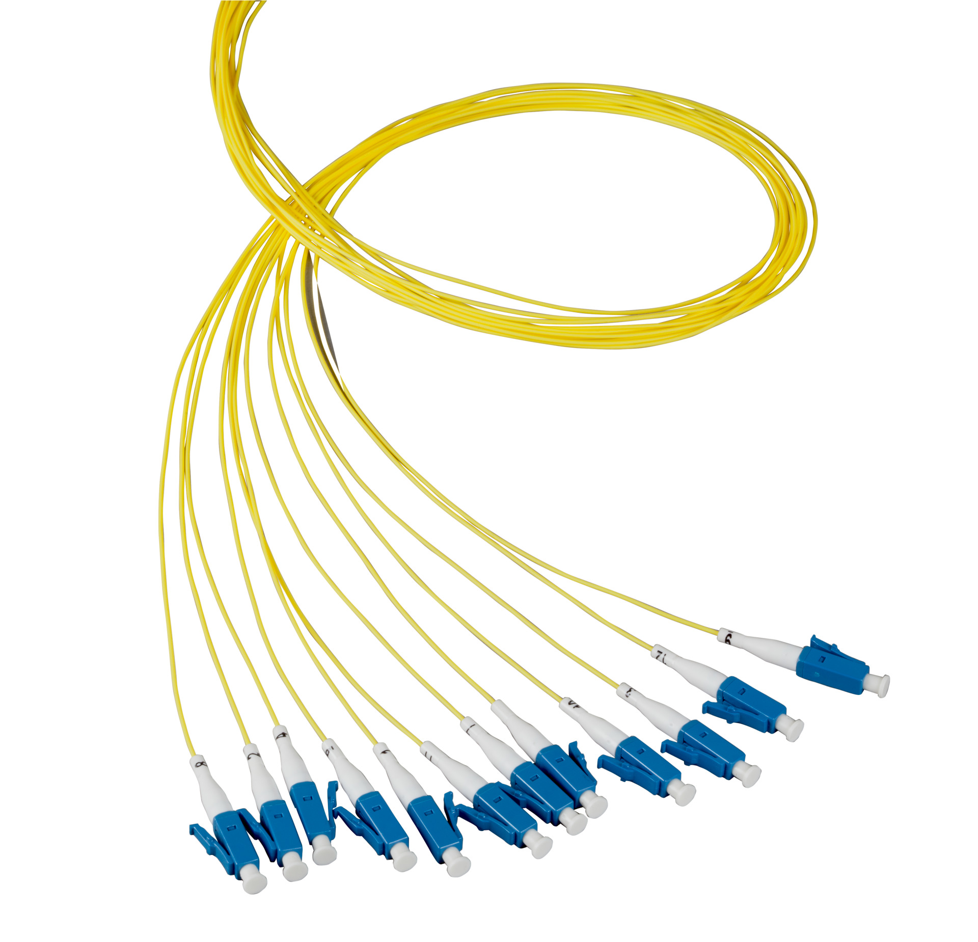 Fiber pigtail LC 9/125µ OS2, 2m,