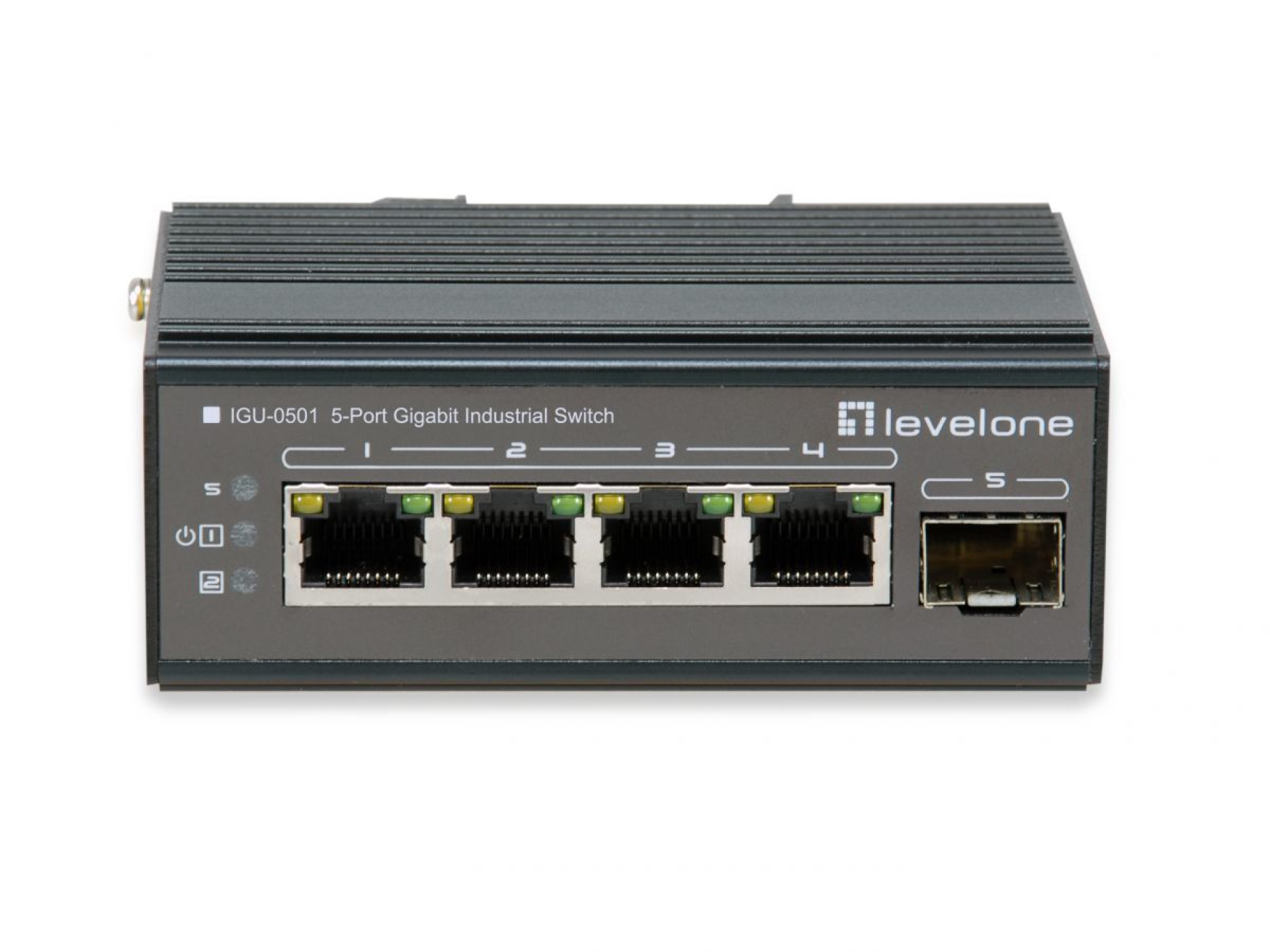 5-Port-Gigabit-Switch, DIN-rail