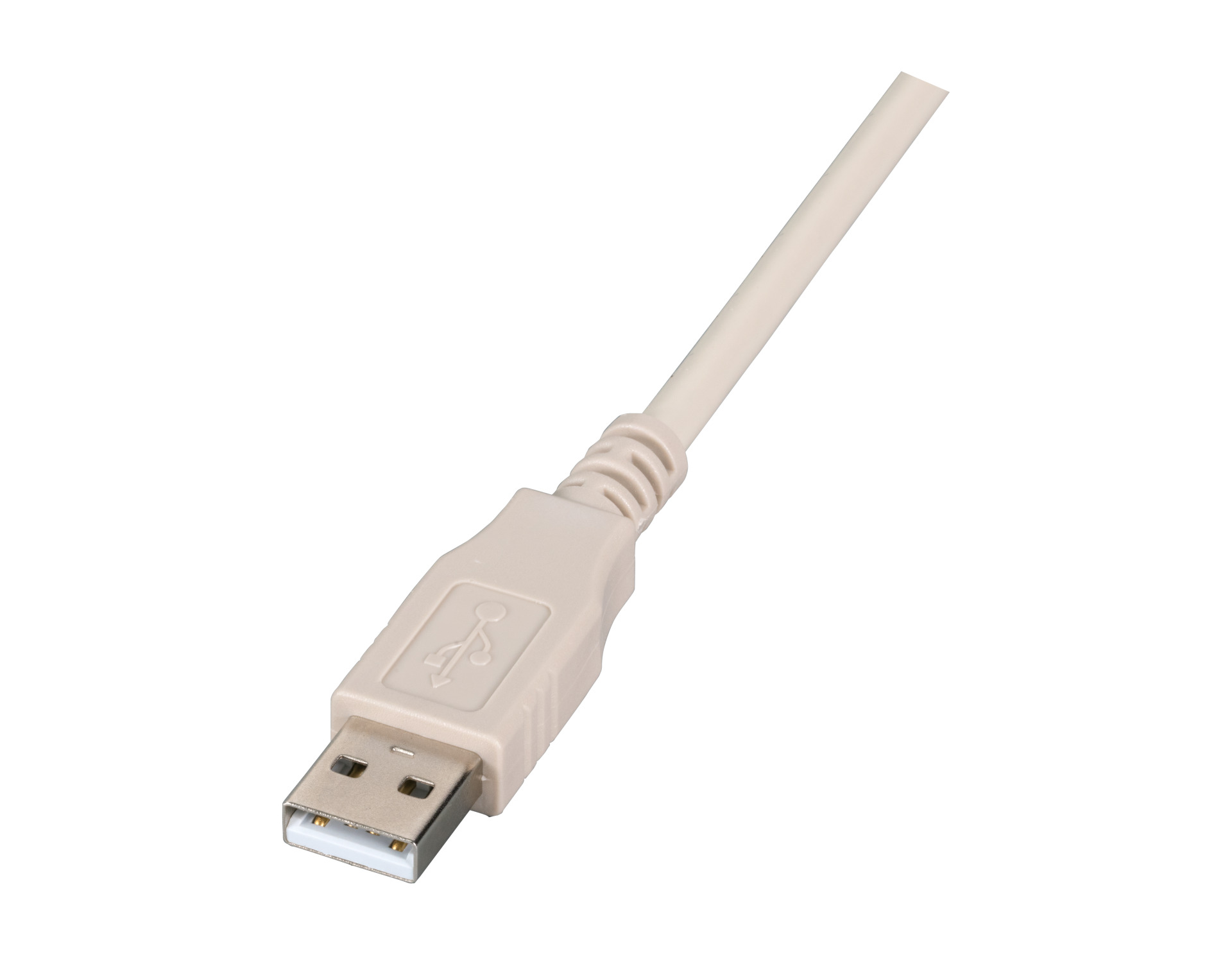 IP67 Cable gland, M20, USB2.0 Plug Type-A to Plug Type-A, 1,0m