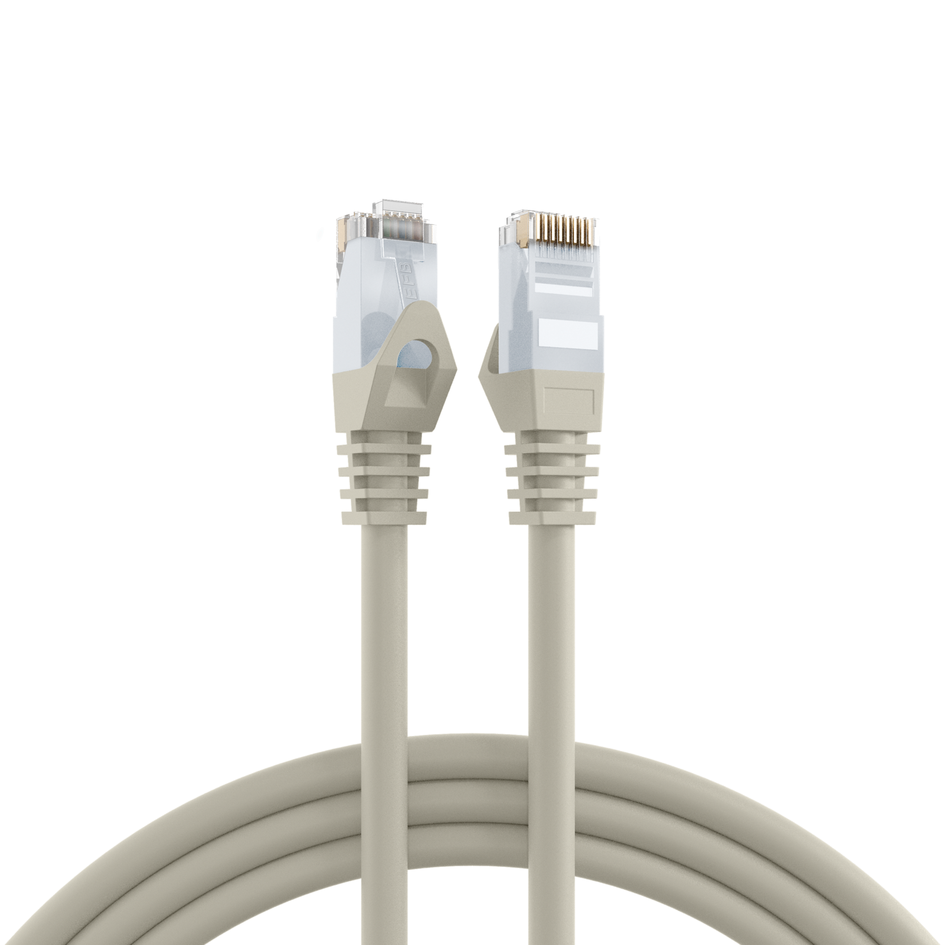 RJ45 Patch Cord Cat.6 U/UTP LSZH CCA grey 25m