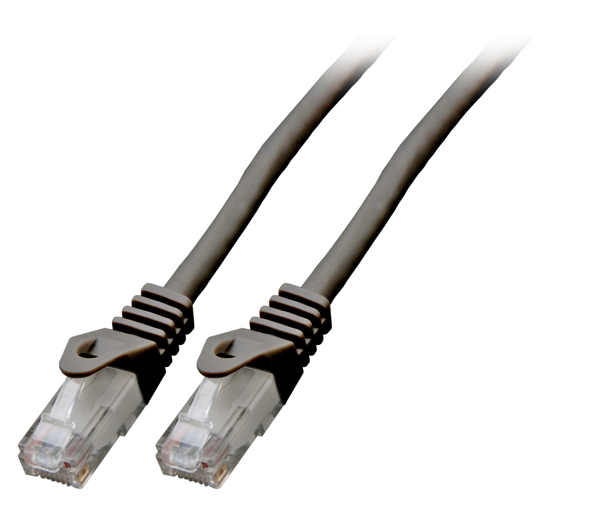 RJ45 Patch cable U/UTP, Cat.6, LSZH, CCA, 1m, black