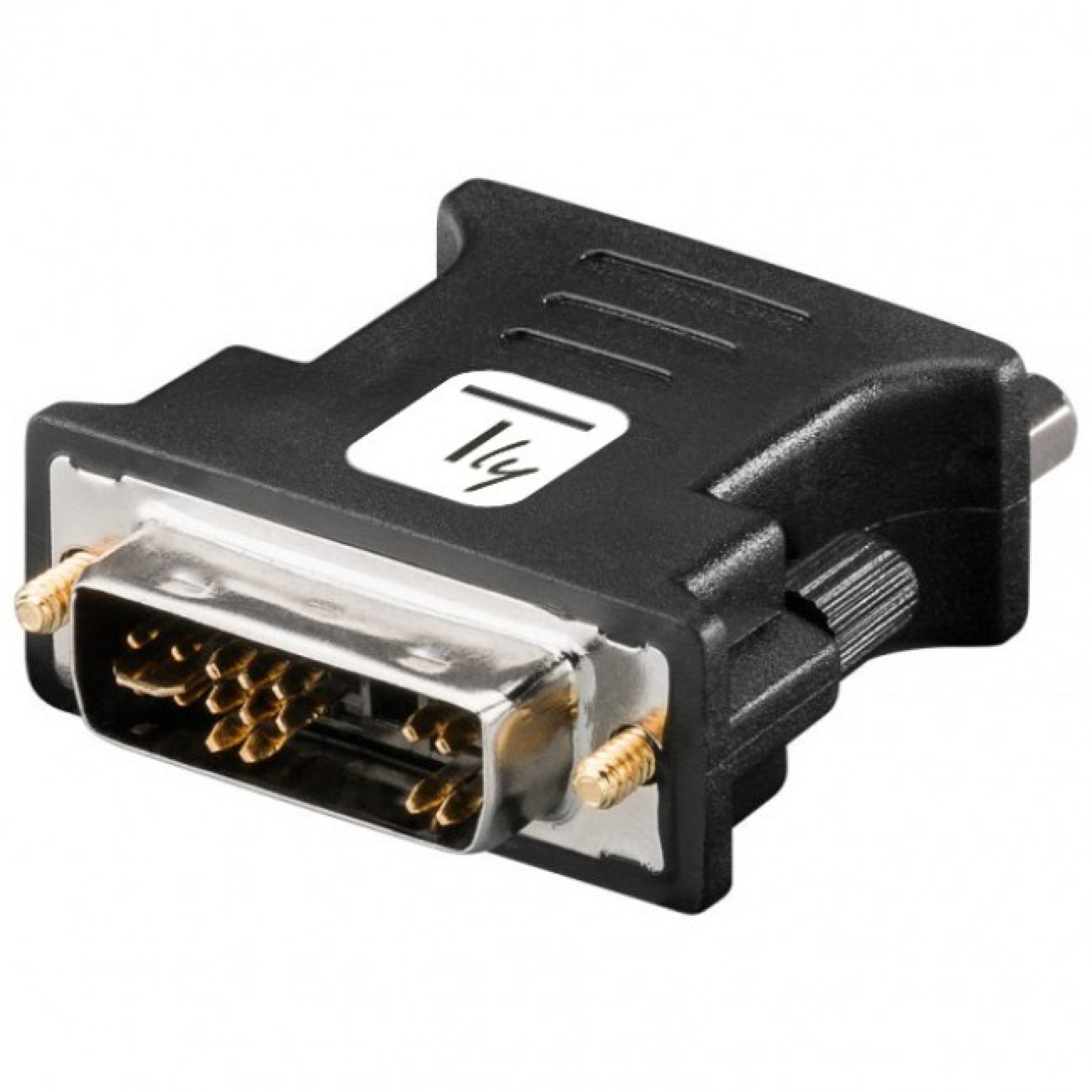 Adapter DVI-A Male to VGA Female black
