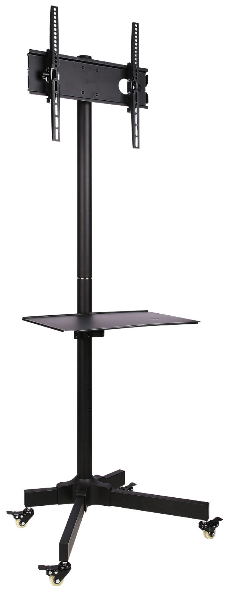 Trolley floor support for LCD LED TV 23-55", with shelf