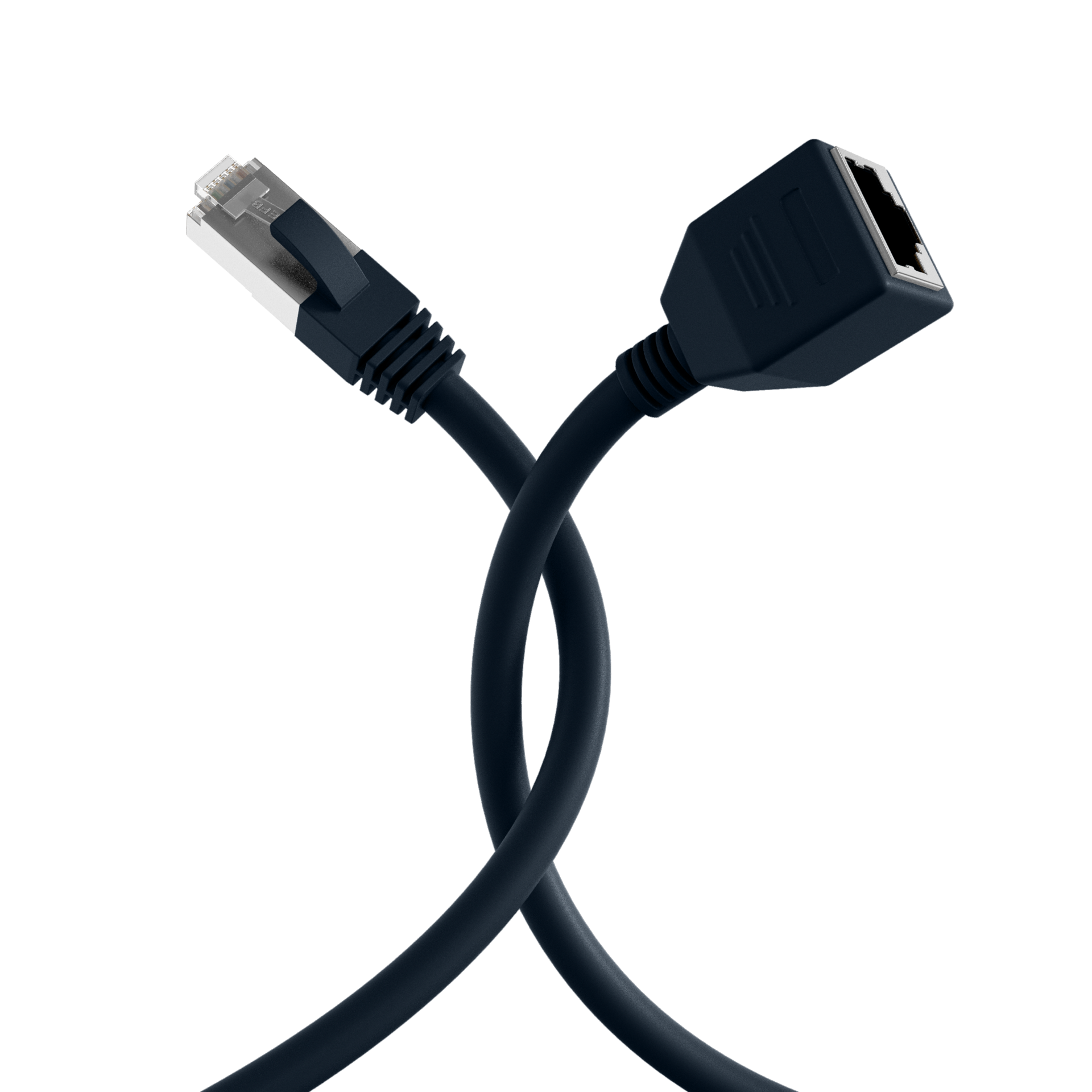 RJ45 Extension Cat.6A S/FTP LSZH AWG26 black 3m