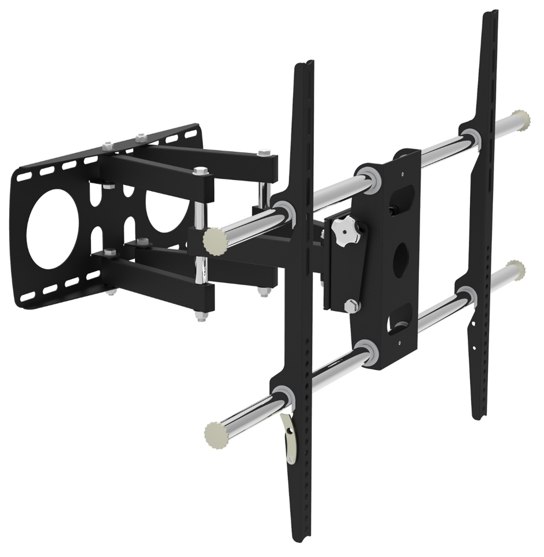 Wall bracket for LCD TV LED 50"-100" Full Motion, black