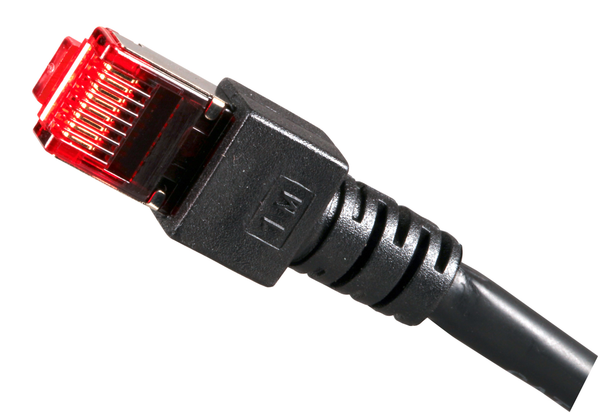 RJ45 Patch cable S/FTP, Cat.6, LSZH, 0.15m, black