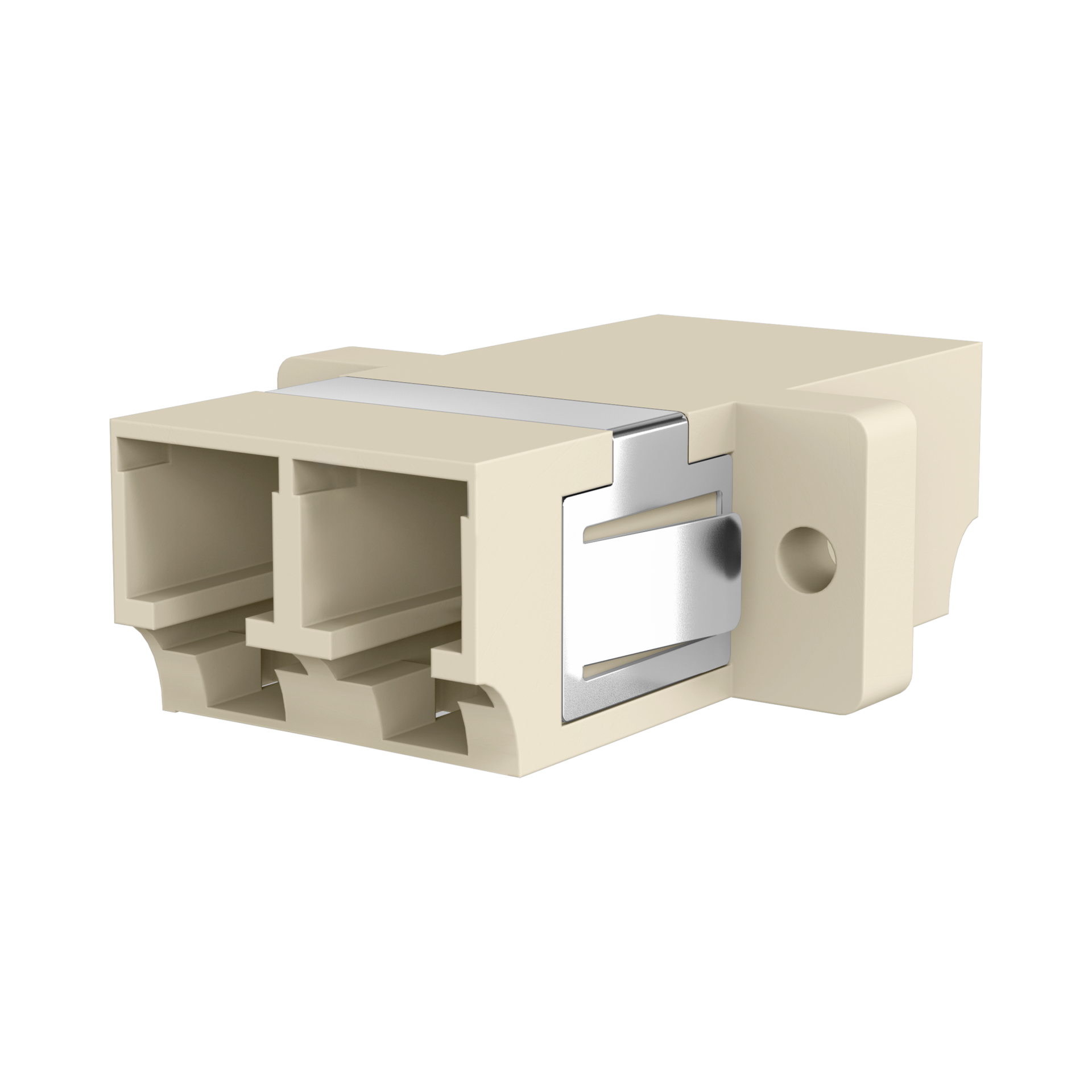 Adapter  LC Duplex OM1-2 beige 