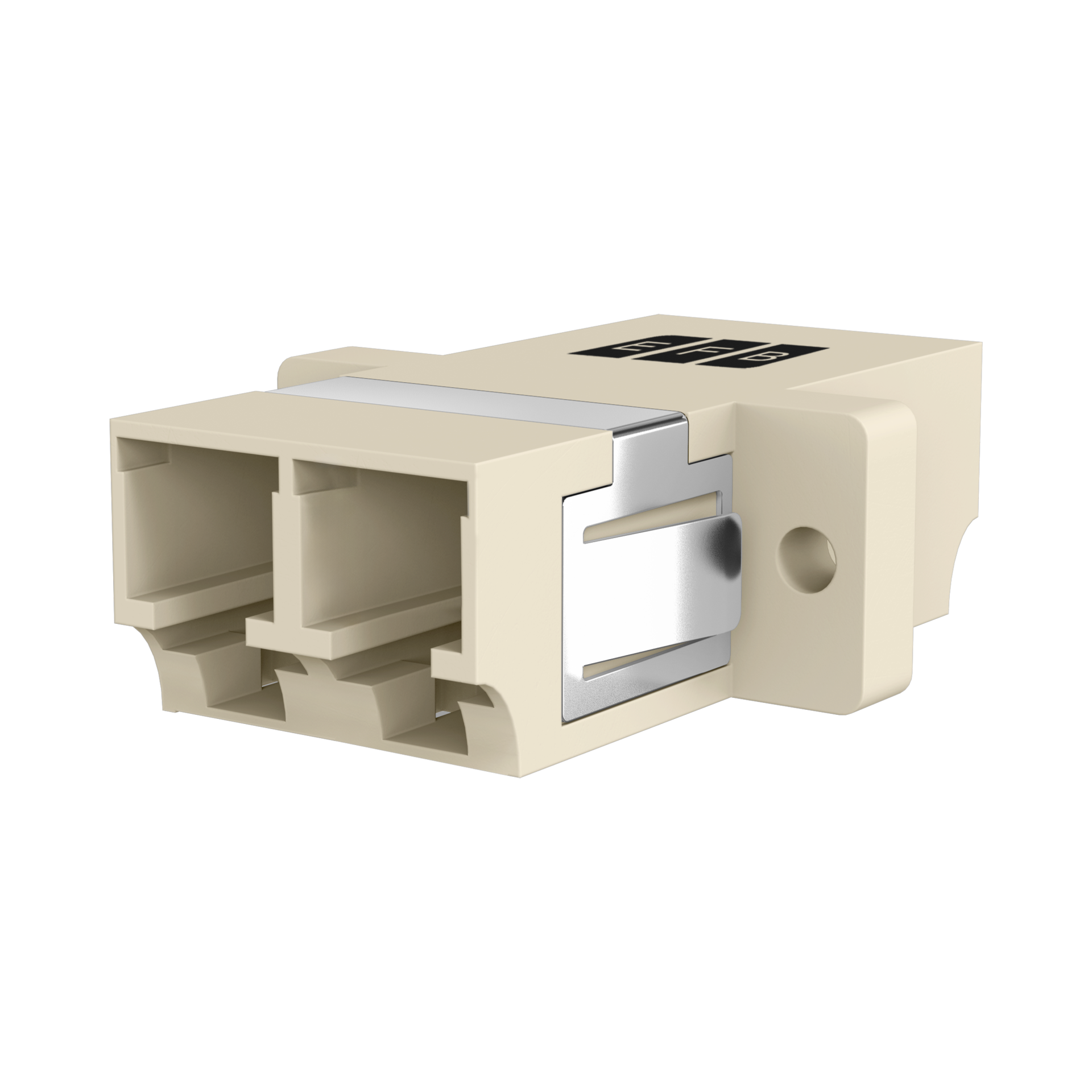 Adapter  LC Duplex OM1-2 beige