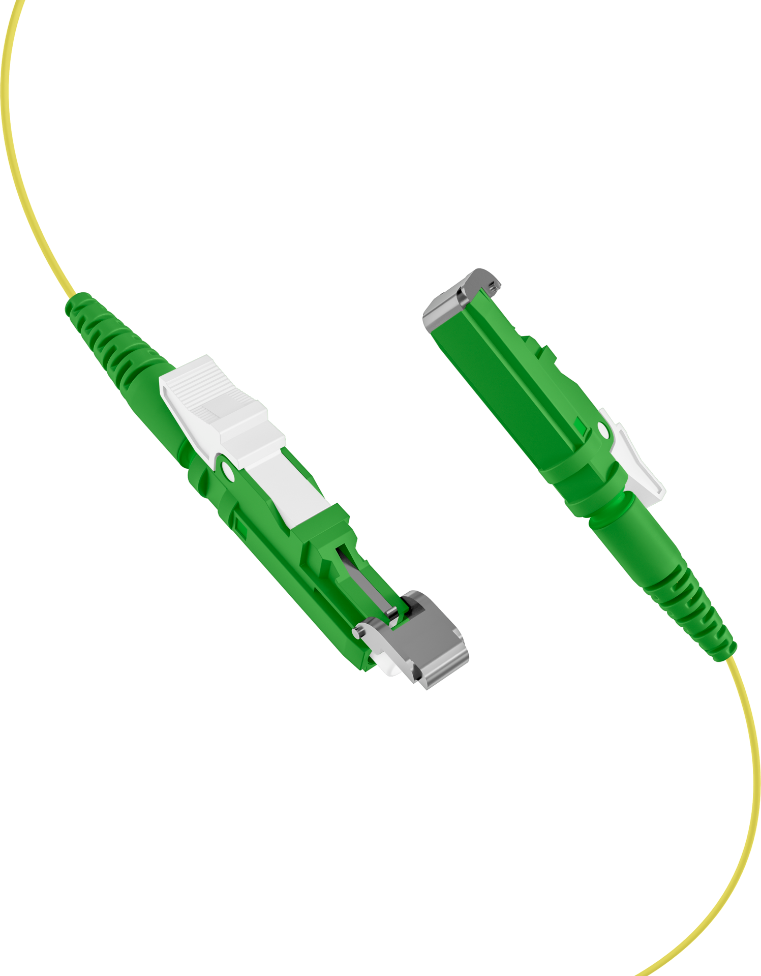 Fiber Pigtail E2000®/APC OS2 G652D-Yellow 2m - 1 piece