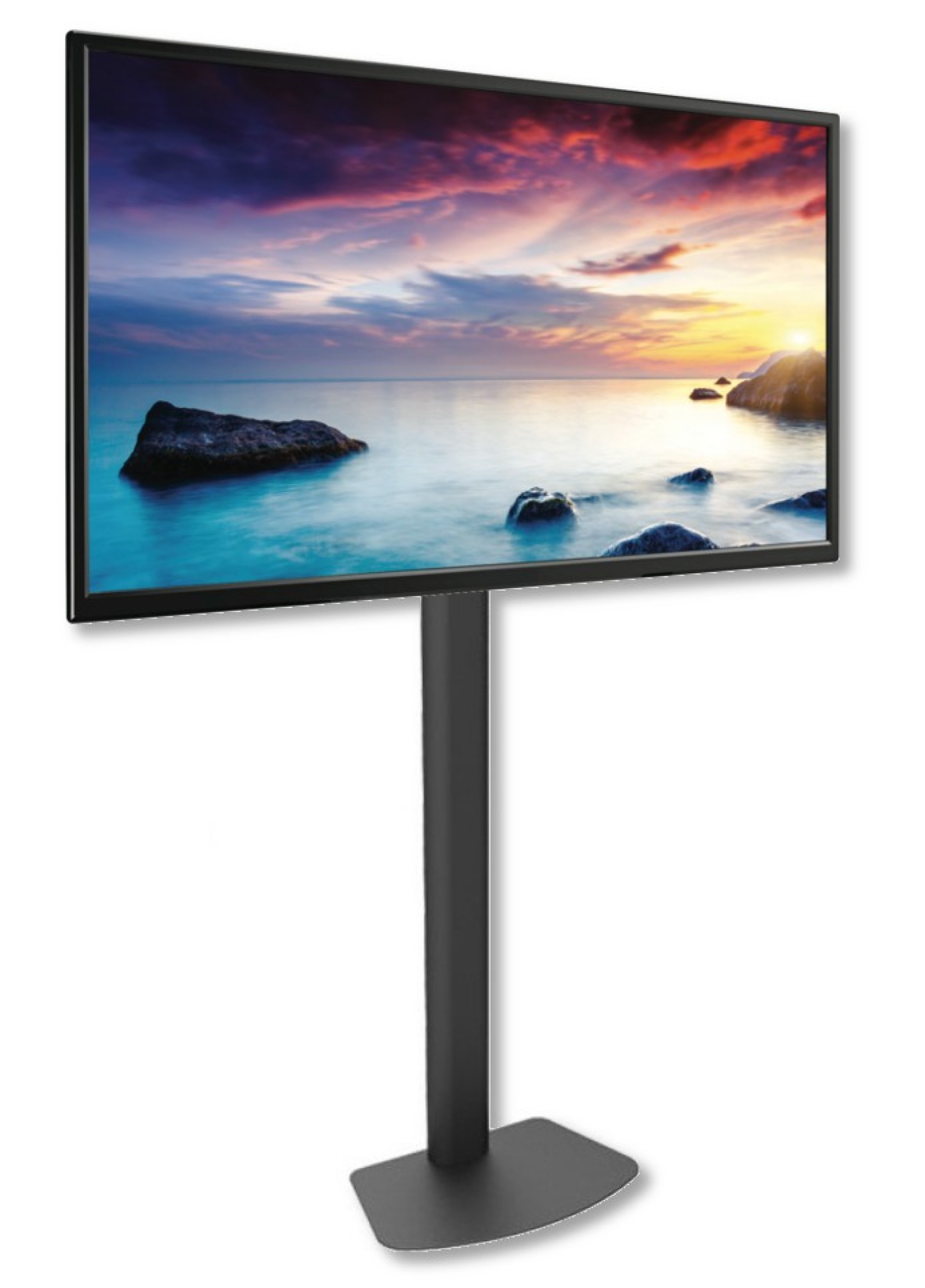 TV LED LCD stand with rectangular base 32"-55"